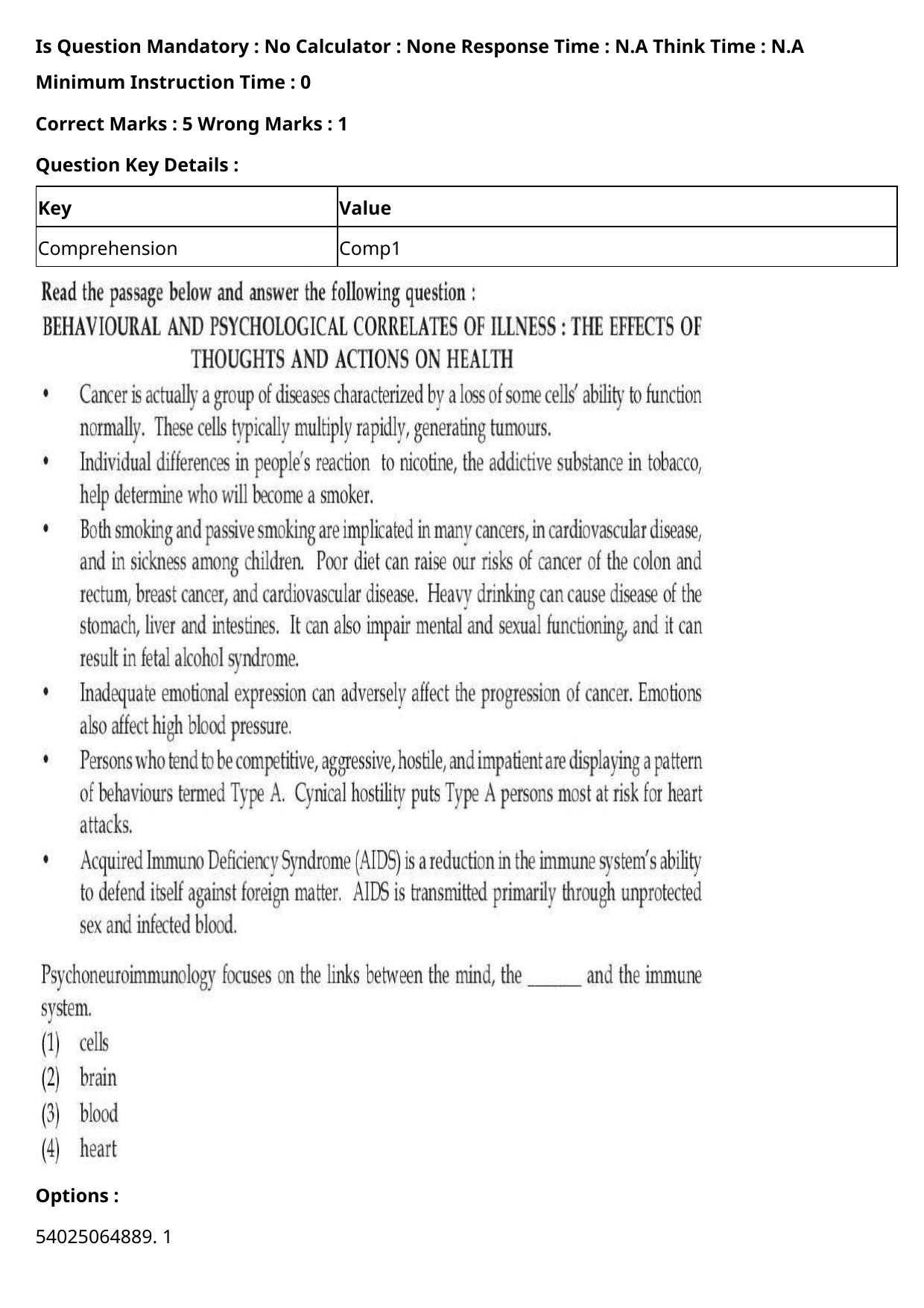 CUET 2023 International Shift 3 Question Papers - Page 194
