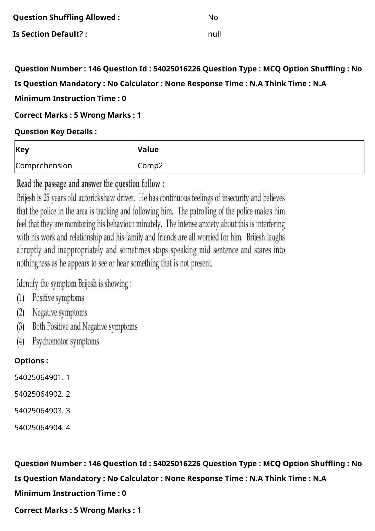 CUET 2023 International Shift 3 Question Papers - Page 203