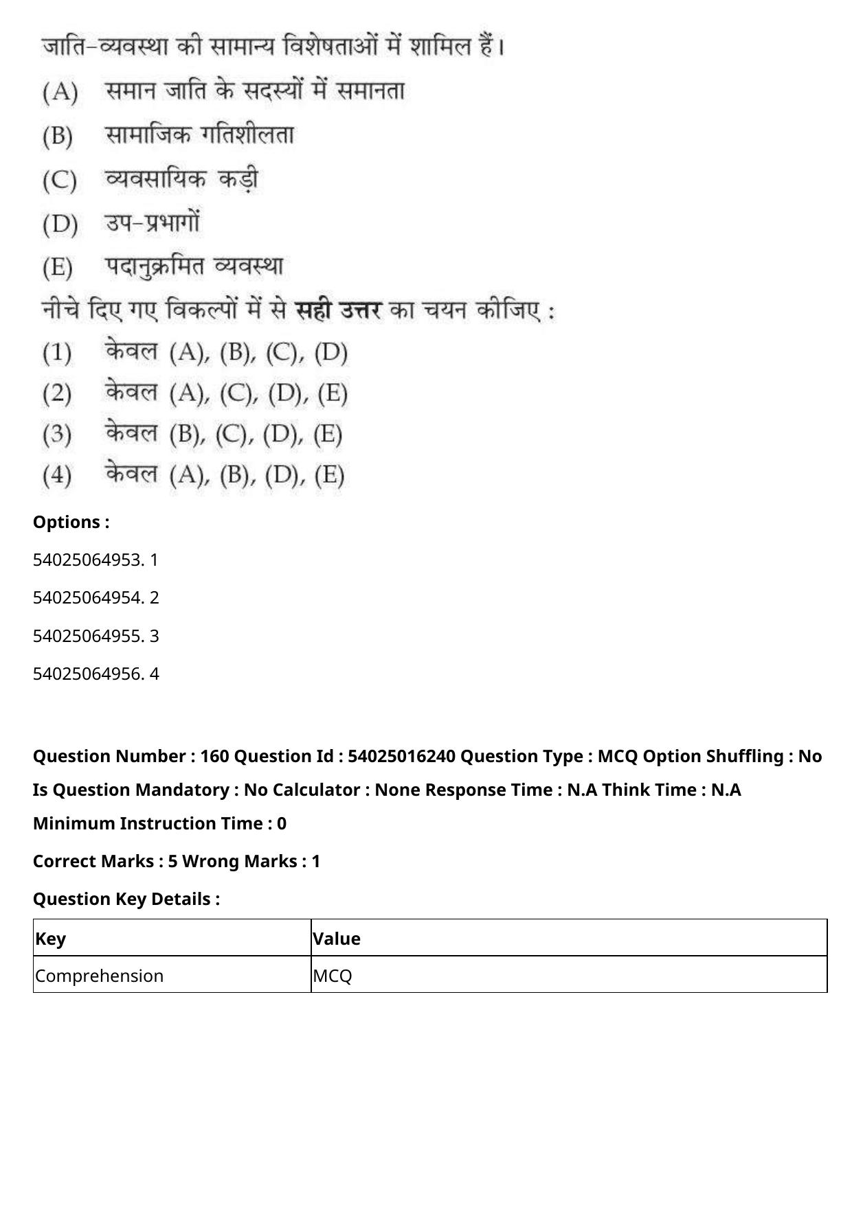 CUET 2023 International Shift 3 Question Papers - Page 227