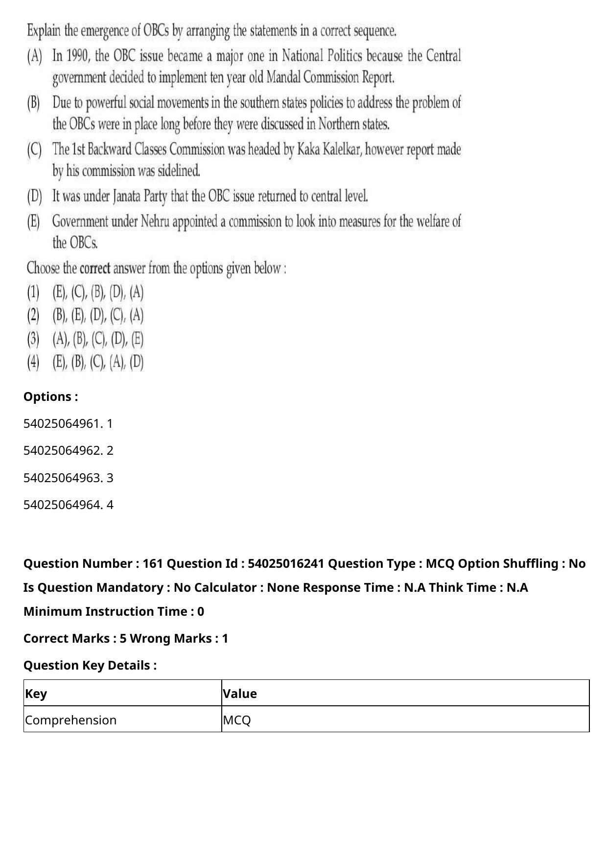 CUET 2023 International Shift 3 Question Papers - Page 230
