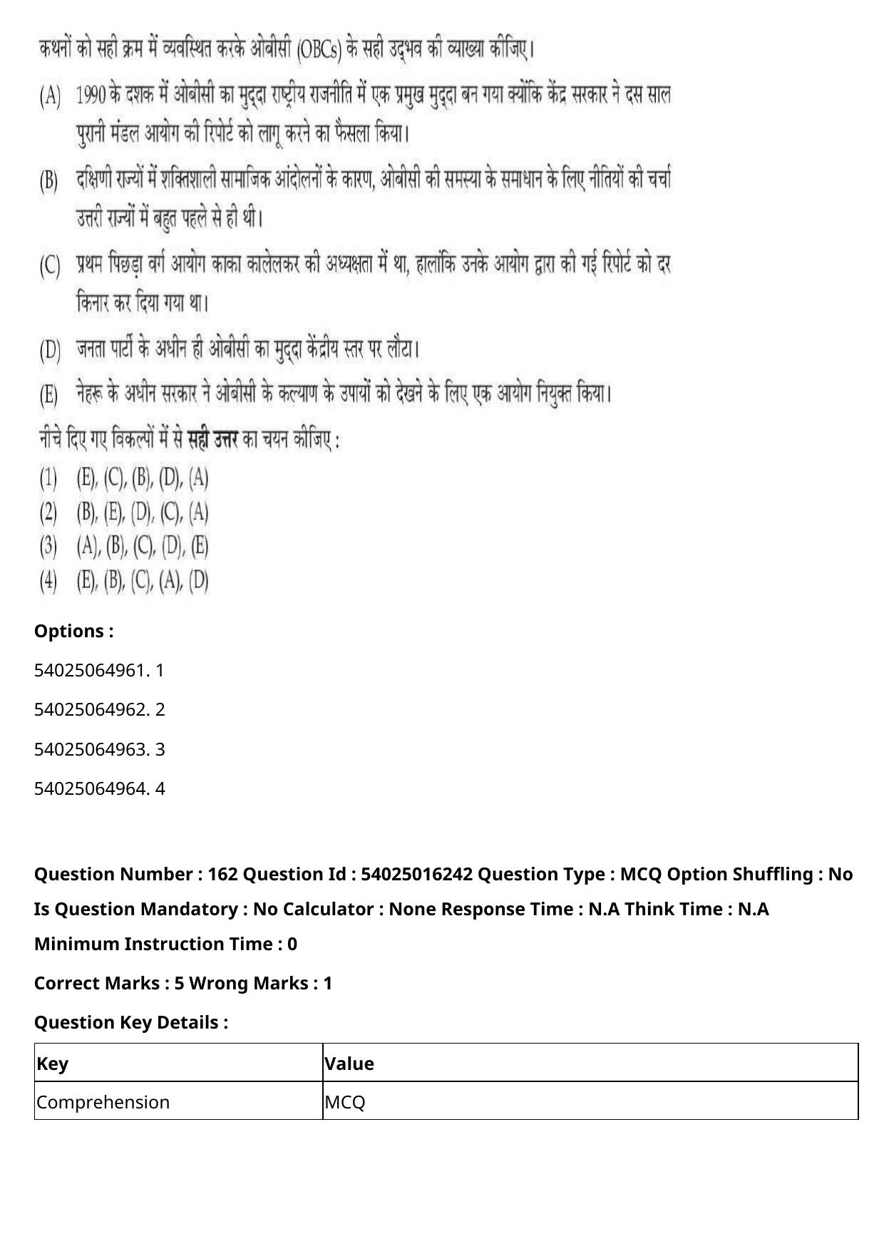 CUET 2023 International Shift 3 Question Papers - Page 231