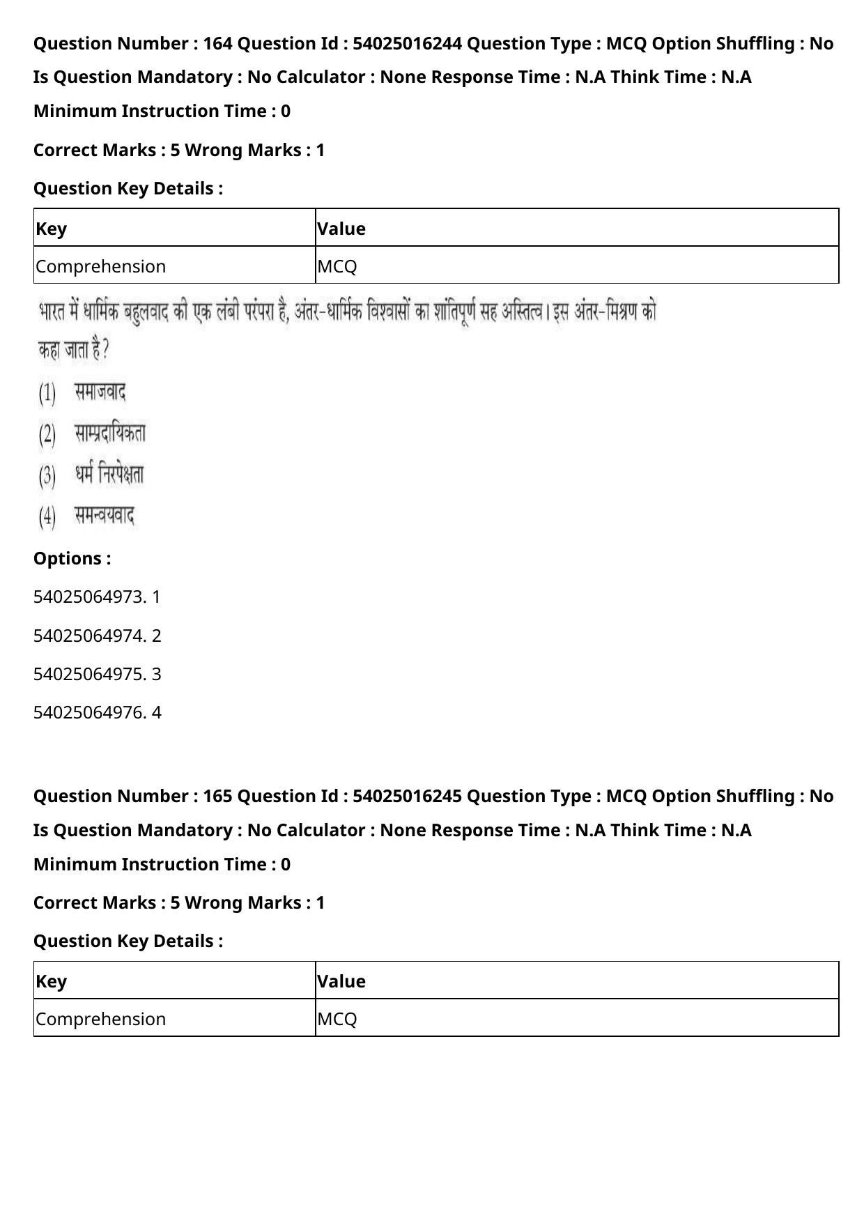 CUET 2023 International Shift 3 Question Papers - Page 235
