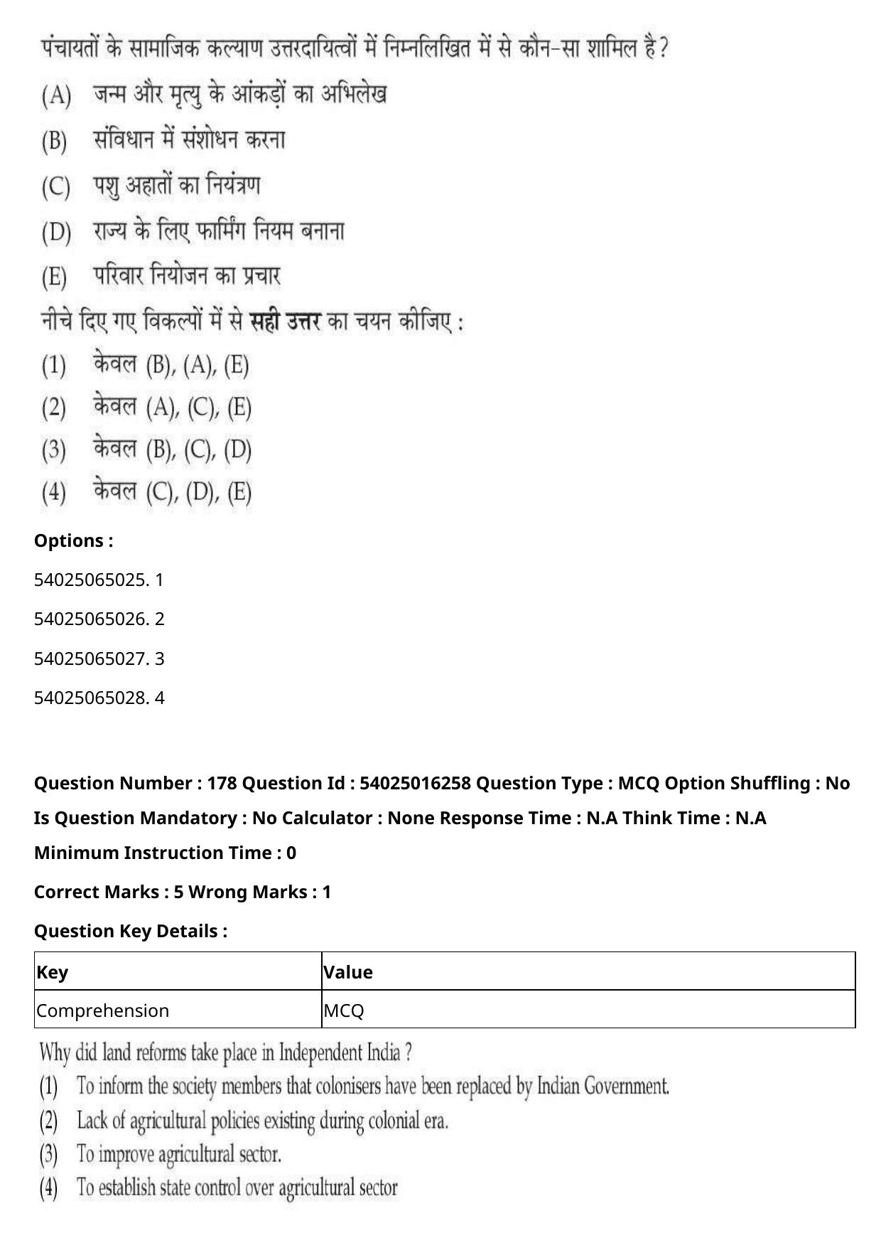 CUET 2023 International Shift 3 Question Papers - Page 256