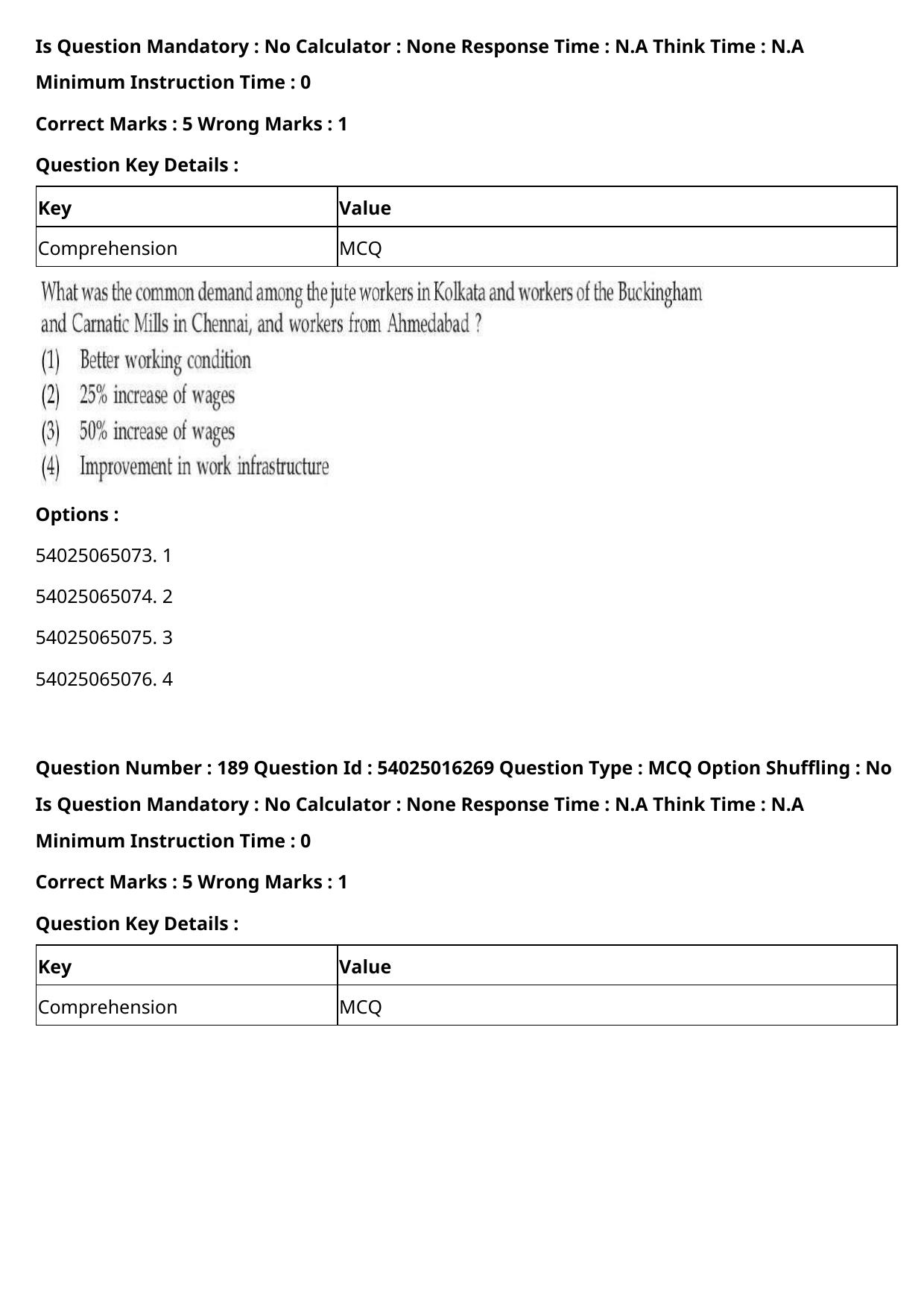 CUET 2023 International Shift 3 Question Papers - Page 273