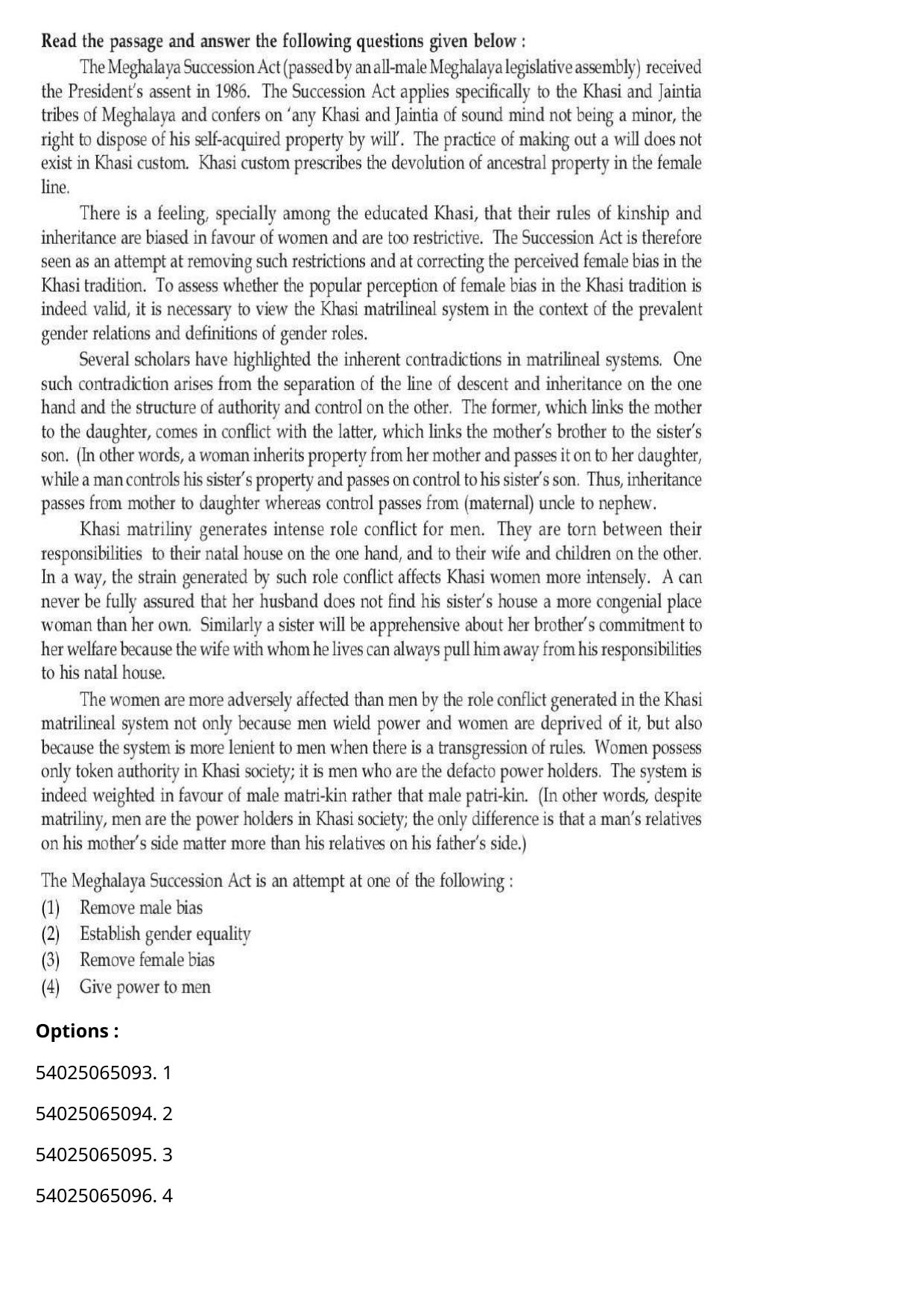 CUET 2023 International Shift 3 Question Papers - Page 288
