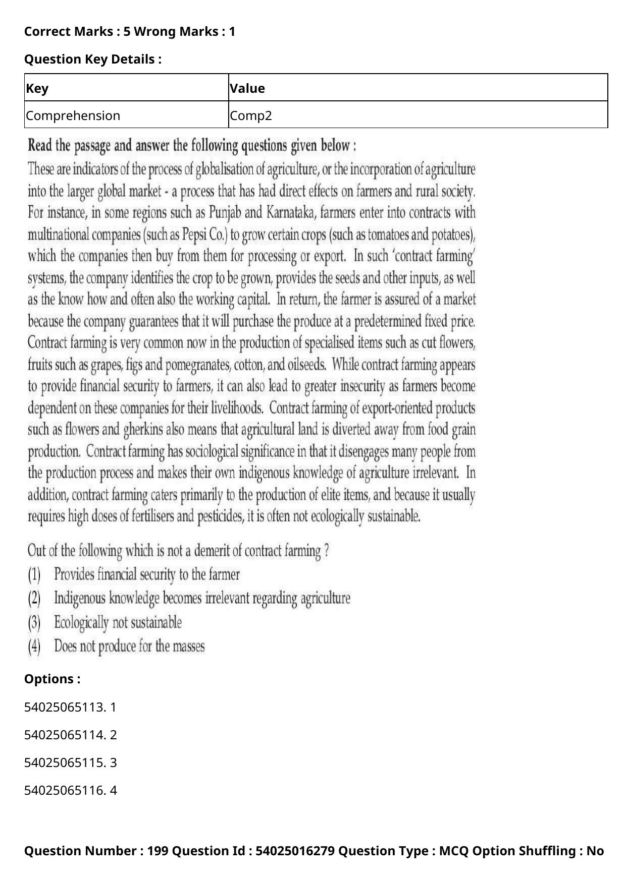 CUET 2023 International Shift 3 Question Papers - Page 303