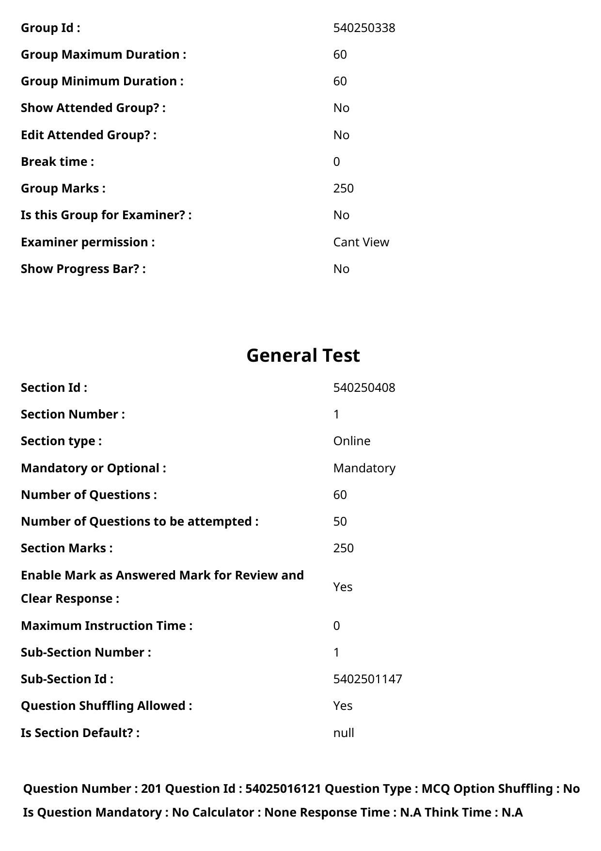 CUET 2023 International Shift 3 Question Papers - Page 308