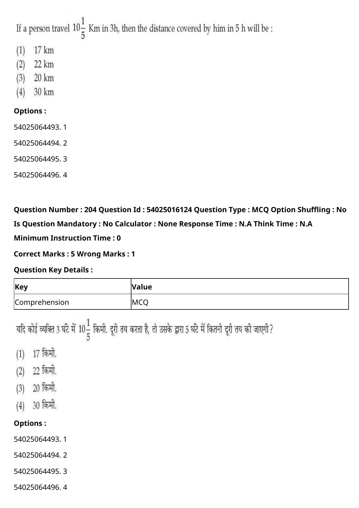CUET 2023 International Shift 3 Question Papers - Page 313