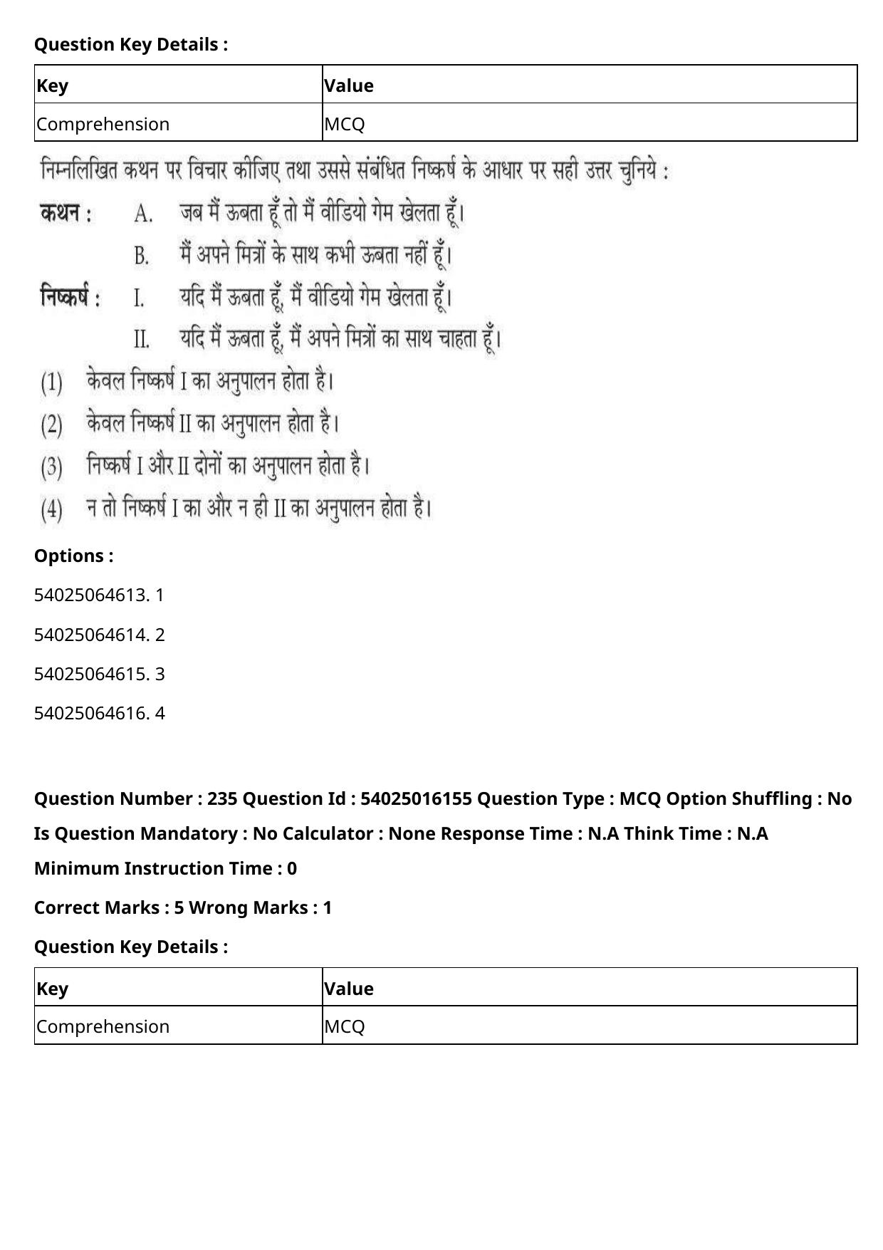CUET 2023 International Shift 3 Question Papers - Page 359