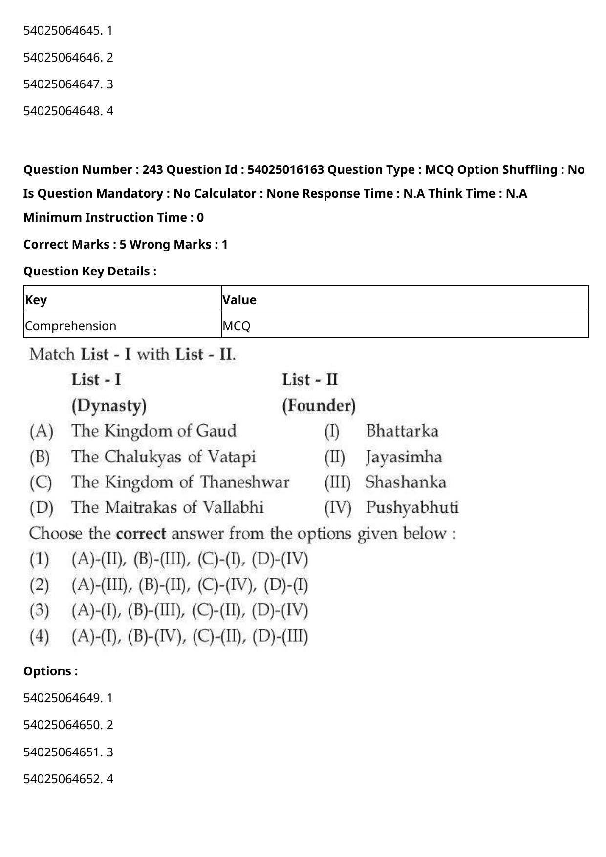 CUET 2023 International Shift 3 Question Papers - Page 373