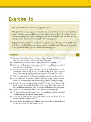 NCERT Laboratory Manuals for Class XII Biology - Exercise 16 to 20
