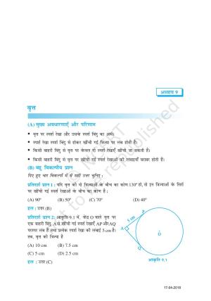 NCERT Exemplar Class 10: गणित यूनिट 9(वित्त )
