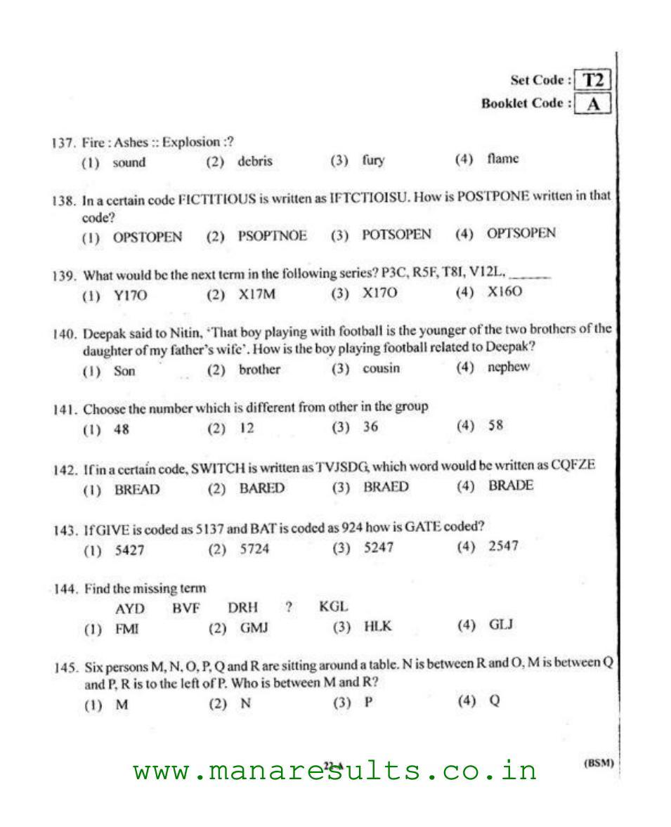 AP ECET 2015 BSC Mathematics Old Previous Question Papers - Page 21