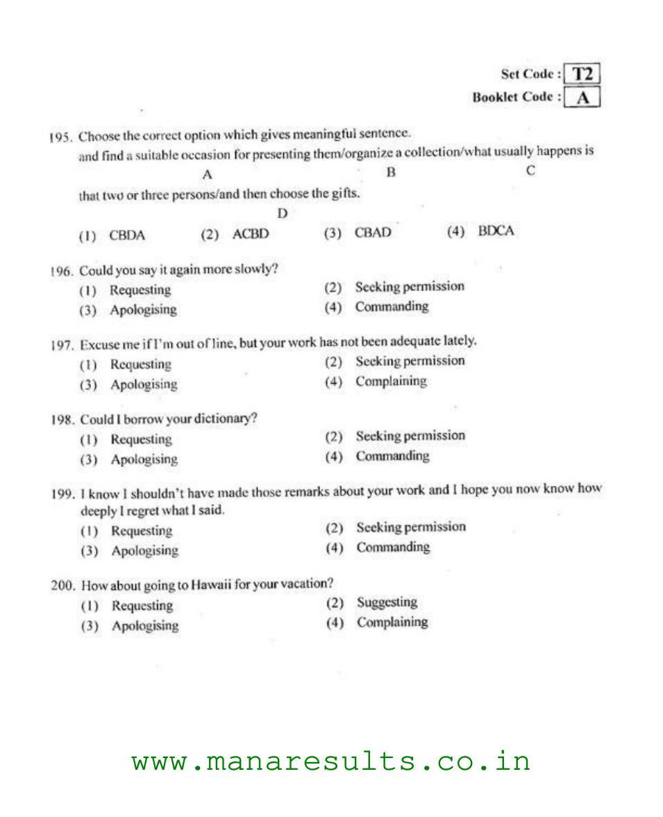 AP ECET 2015 BSC Mathematics Old Previous Question Papers - Page 32