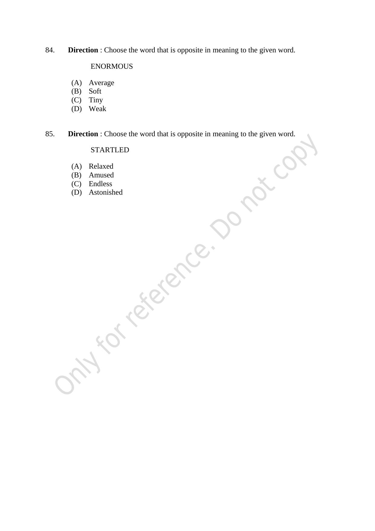 CUSAT CAT 2021 BBA LLB (HONS) BCOM LLB (HONS) Question Paper - Page 23