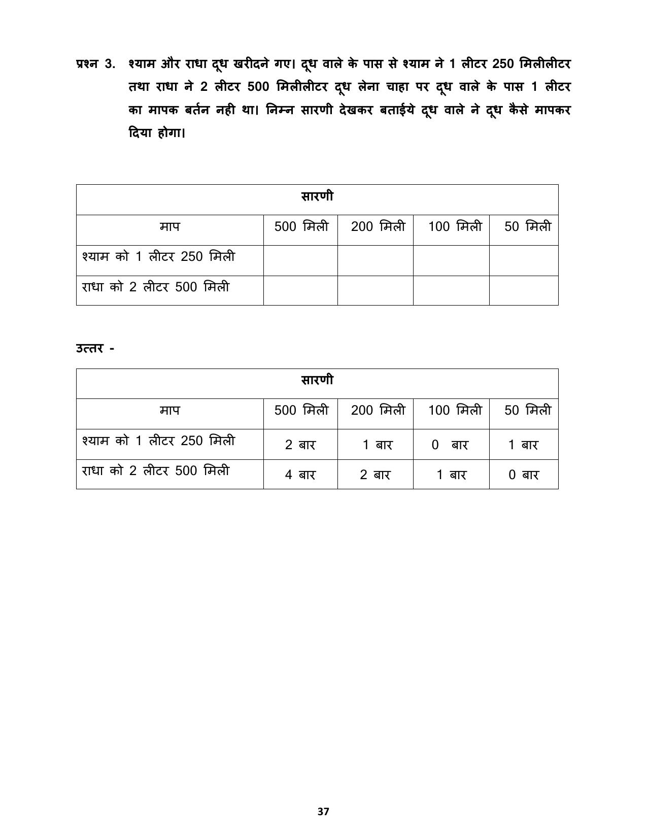 Chhattisgarh Board Class 4 Maths Question Bank - Page 41