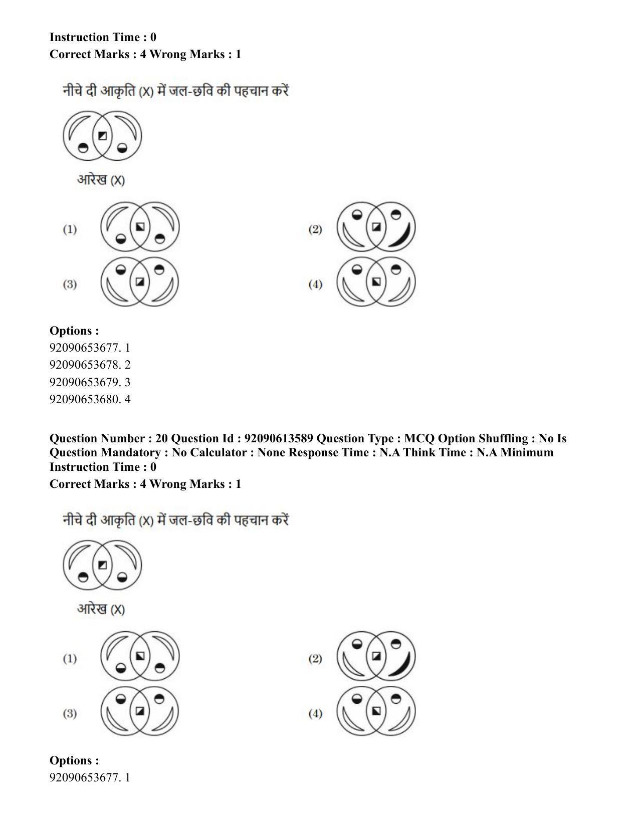 CUET PG 2023: SCQP18 – Material Science and Technology(Hin)-Shift 1 (12-06-2023) Question Paper - Page 21