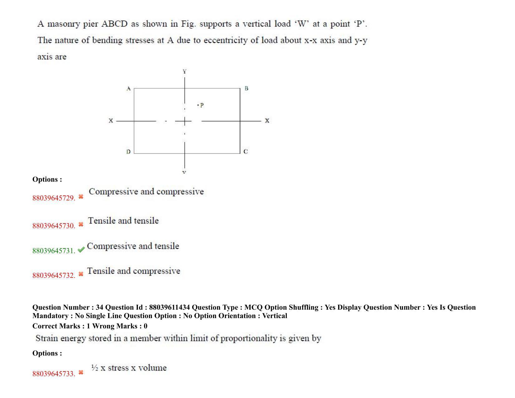 TS PGECET 2020: Civil Engineering Question Papers - Page 20