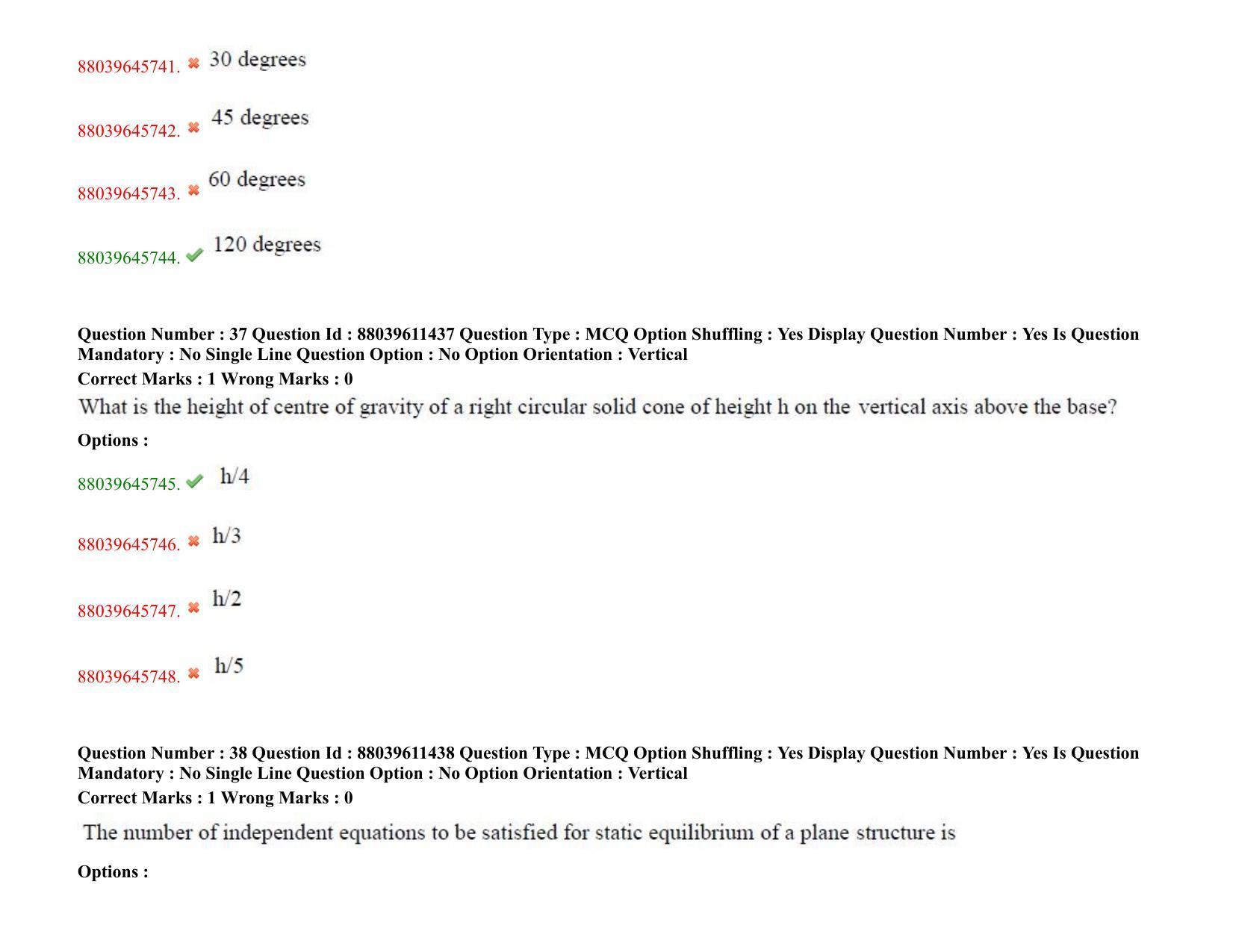 TS PGECET 2020: Civil Engineering Question Papers - Page 22
