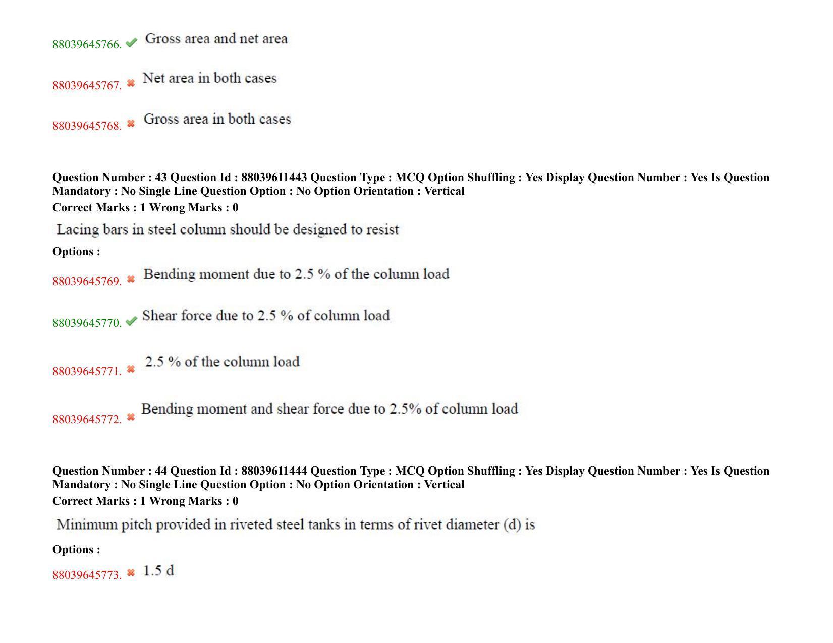 TS PGECET 2020: Civil Engineering Question Papers - Page 25