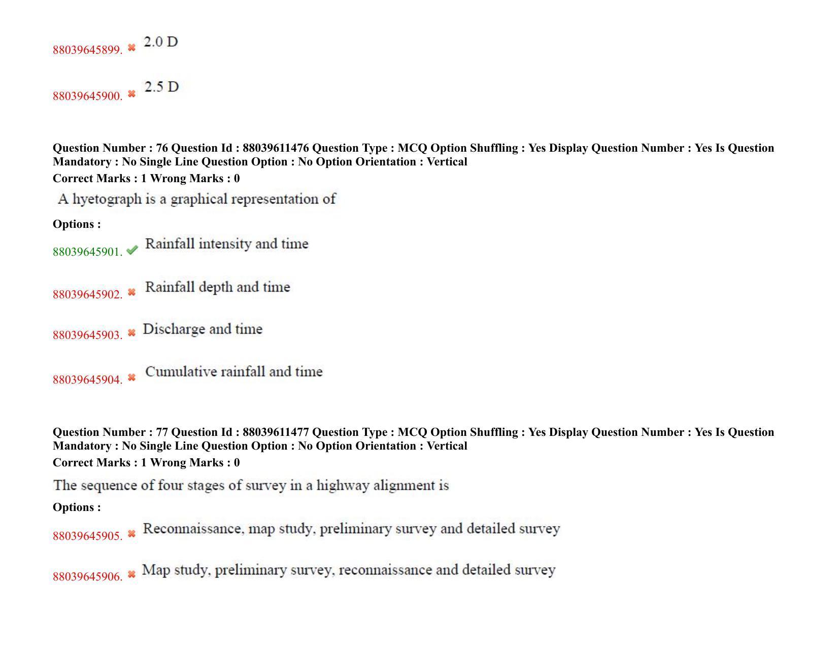 TS PGECET 2020: Civil Engineering Question Papers - Page 42