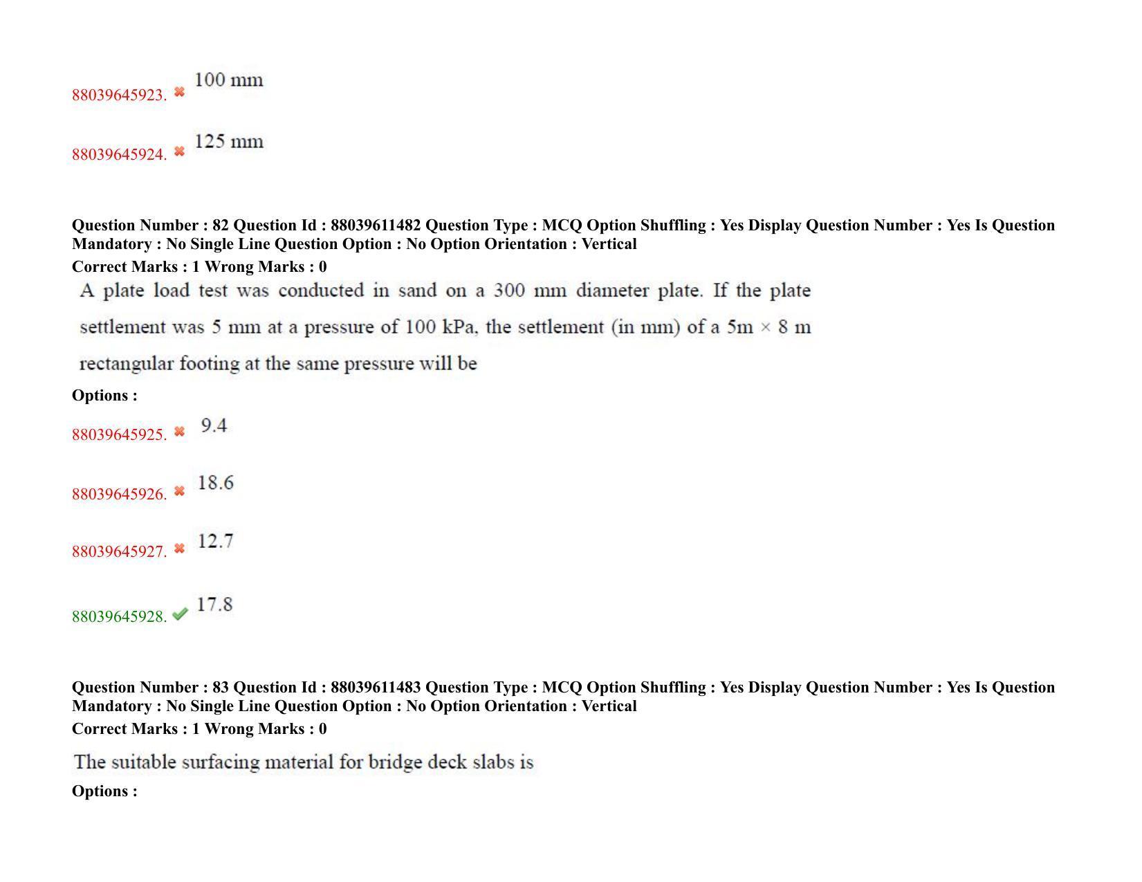 TS PGECET 2020: Civil Engineering Question Papers - Page 45
