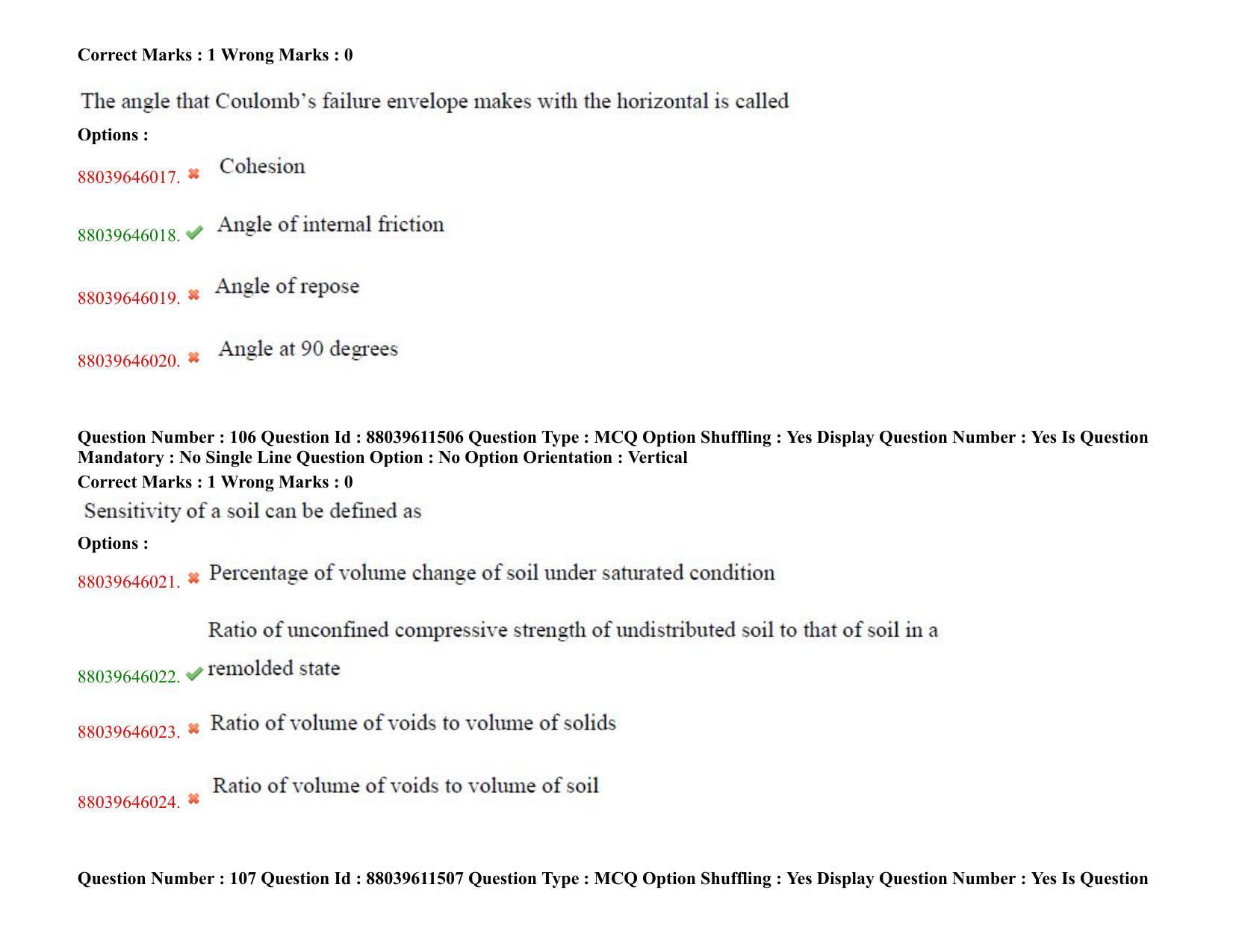 TS PGECET 2020: Civil Engineering Question Papers - Page 57