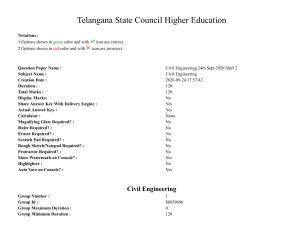 TS PGECET 2020: Civil Engineering Question Papers