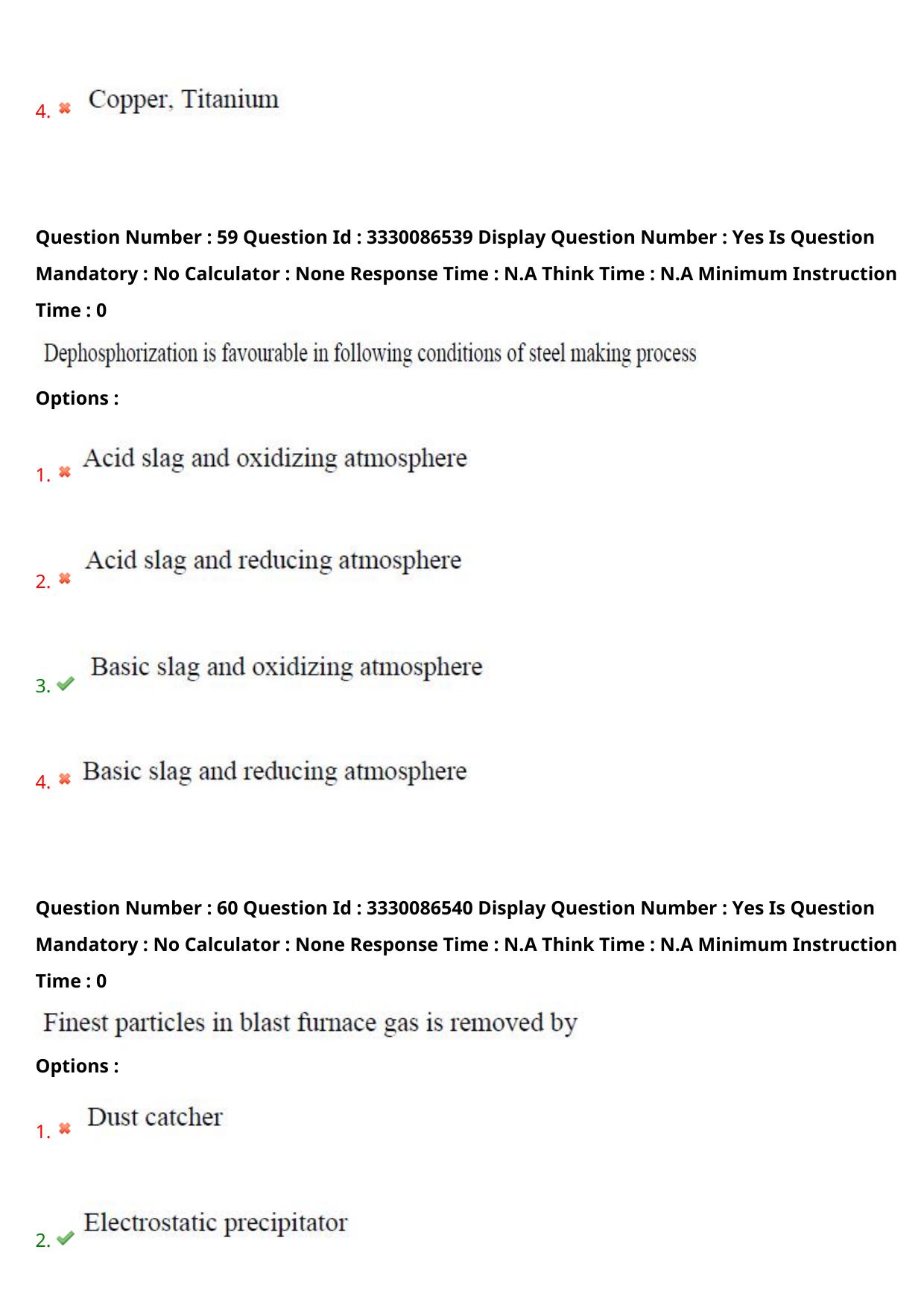 AP PGECET 2024 Metallurgy Question Paper with Preliminary Key - Page 34