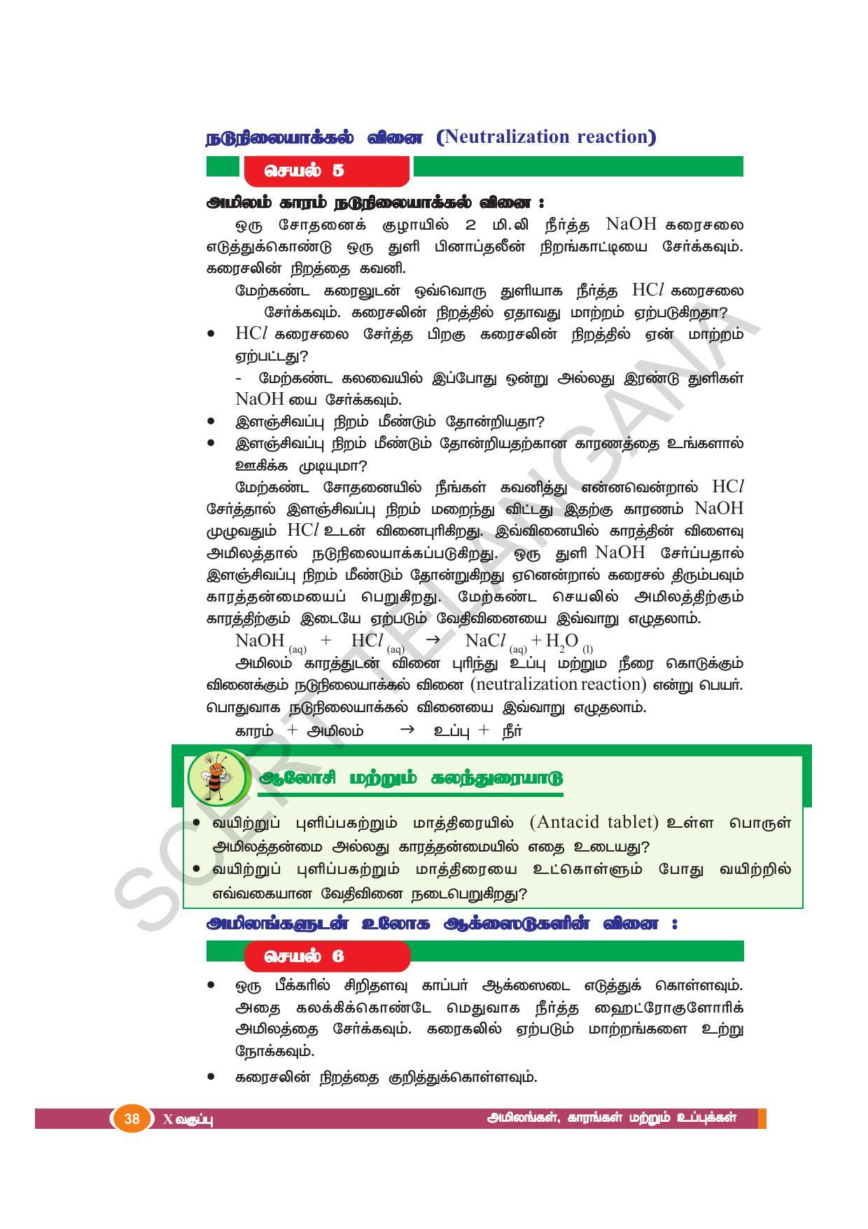 TS SCERT Class 10 Physical Science(Tamil Medium) Text Book - Page 50