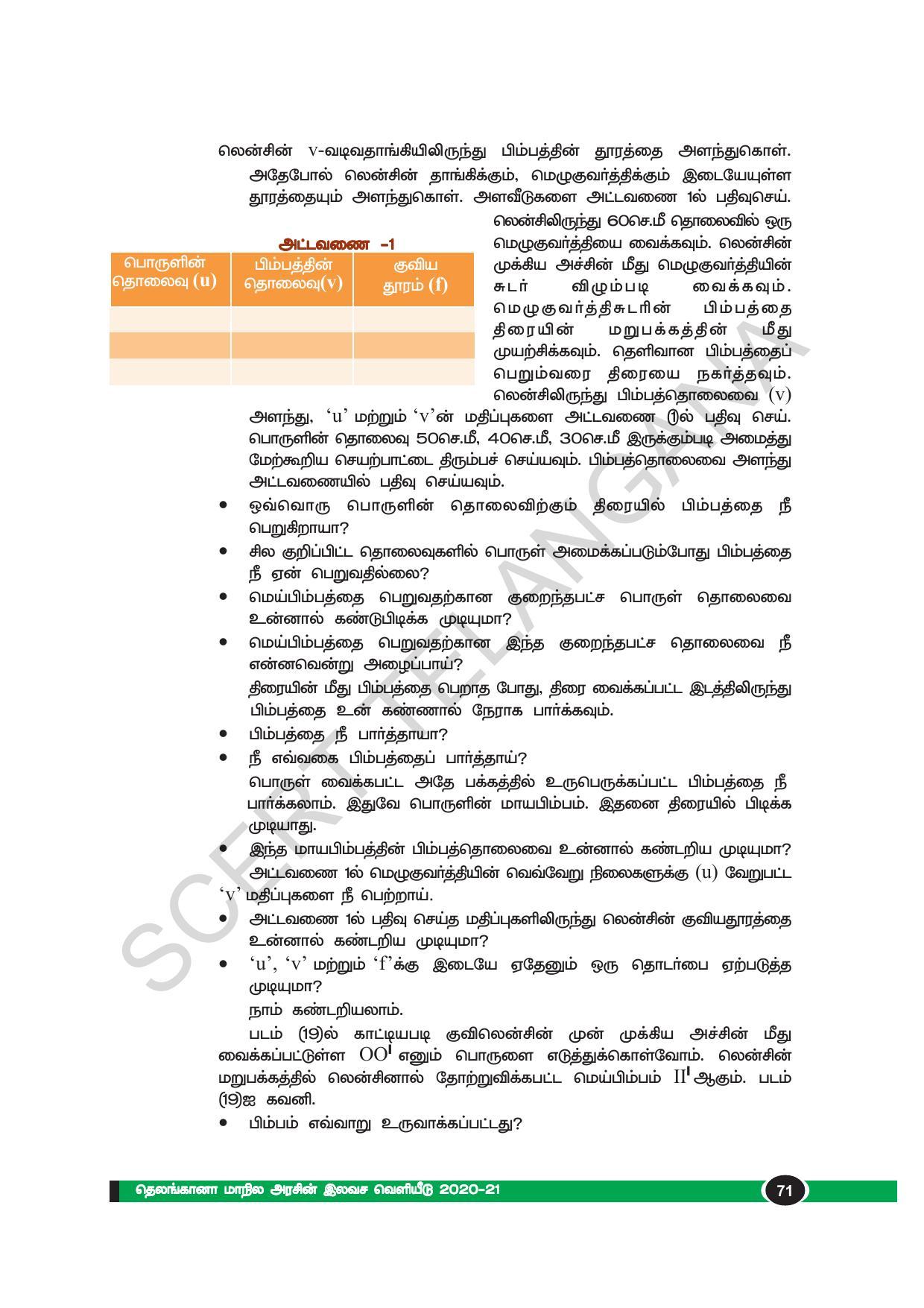 TS SCERT Class 10 Physical Science(Tamil Medium) Text Book - Page 83