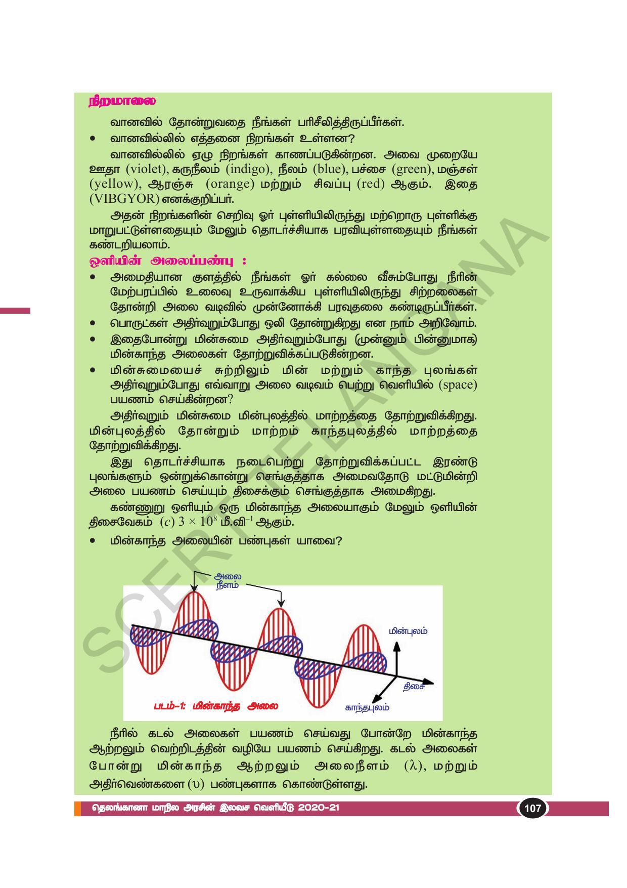 TS SCERT Class 10 Physical Science(Tamil Medium) Text Book - Page 119
