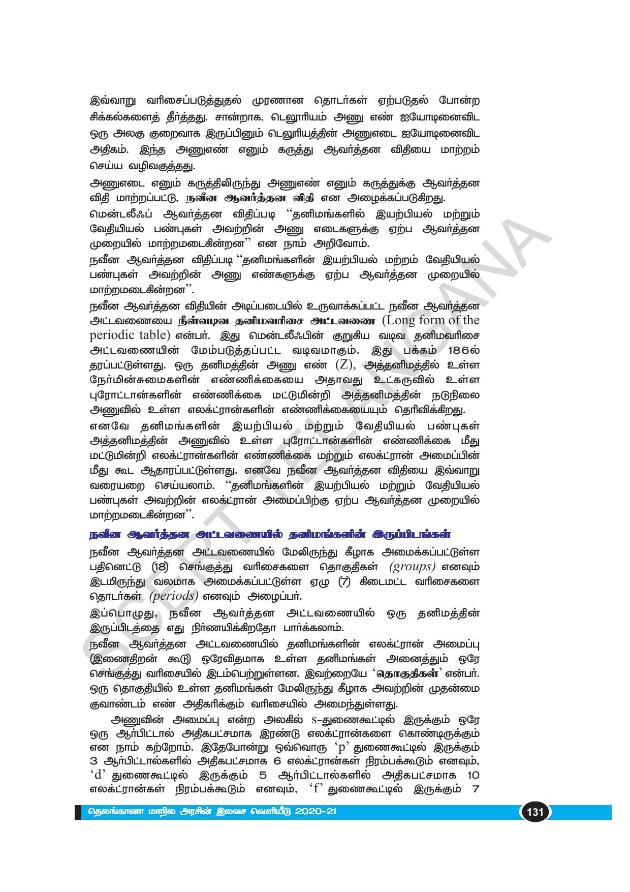 TS SCERT Class 10 Physical Science(Tamil Medium) Text Book - Page 143