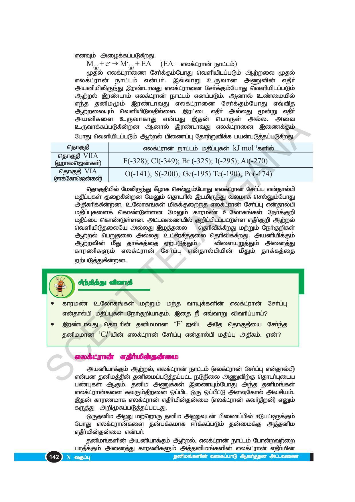TS SCERT Class 10 Physical Science(Tamil Medium) Text Book - Page 154