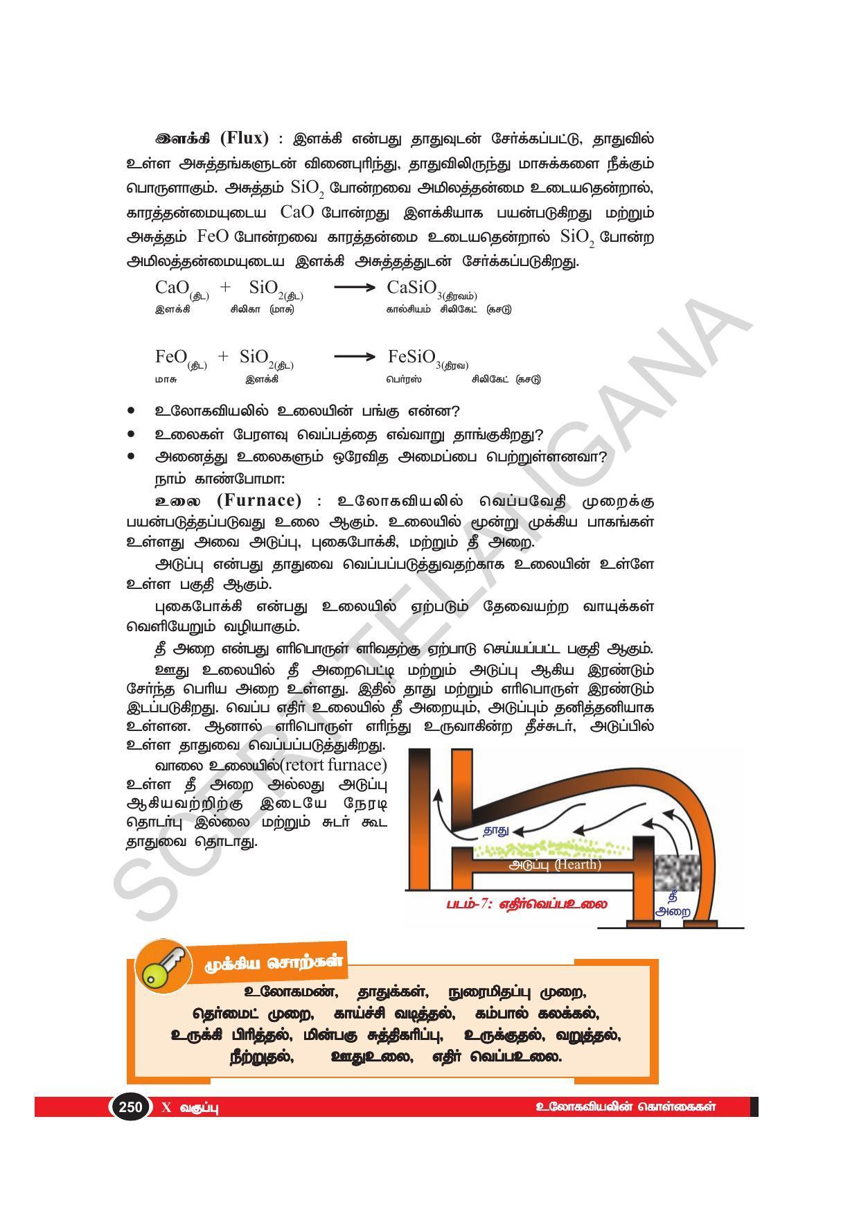 TS SCERT Class 10 Physical Science(Tamil Medium) Text Book - Page 262
