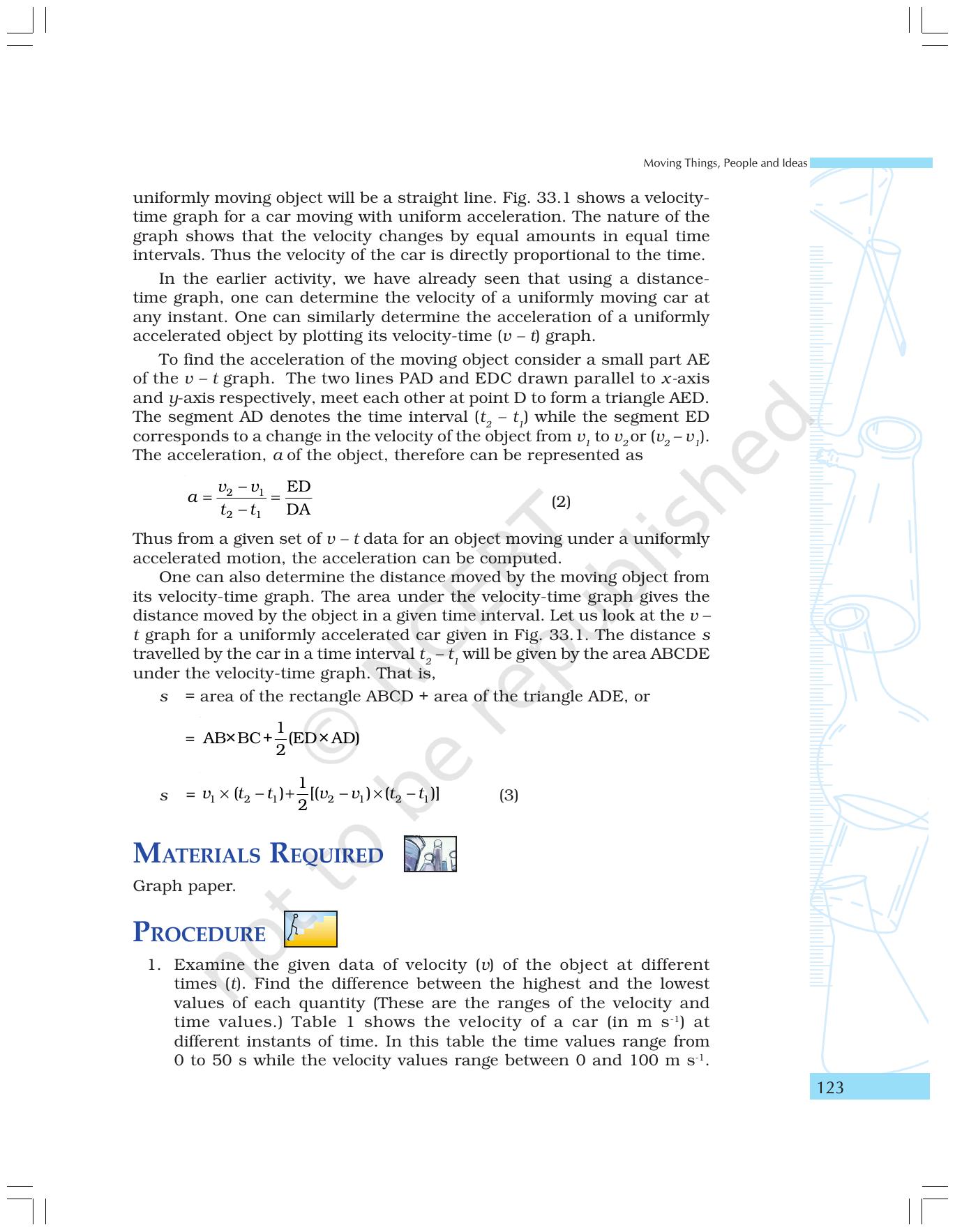 NCERT Laboratory Manuals for Class IX Science - Moving things, People and ideas - Page 7