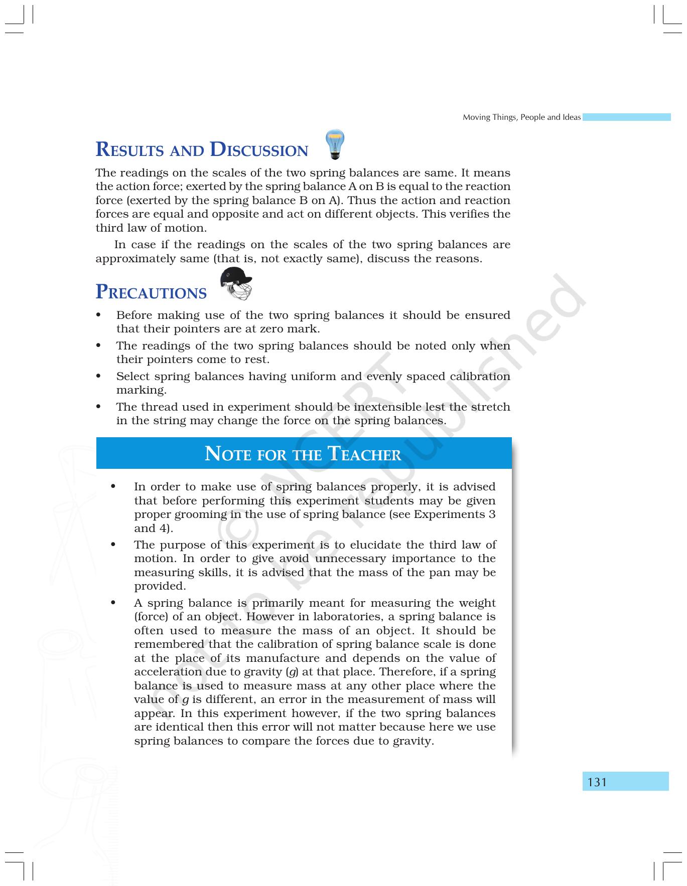 NCERT Laboratory Manuals for Class IX Science - Moving things, People and ideas - Page 15
