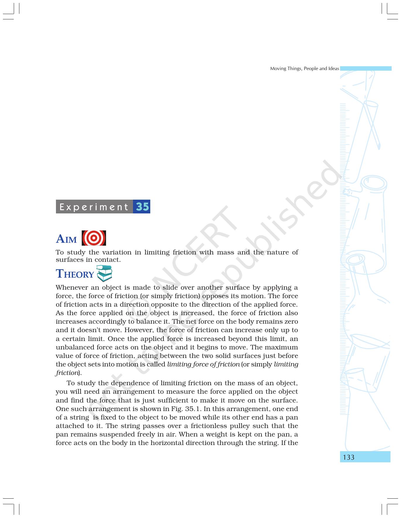 NCERT Laboratory Manuals for Class IX Science - Moving things, People and ideas - Page 17