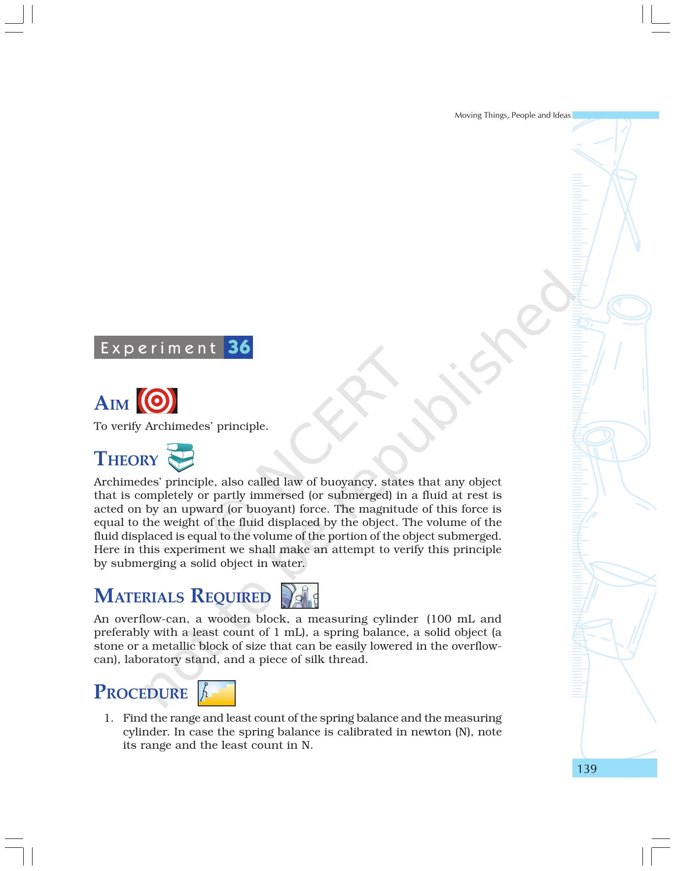 NCERT Laboratory Manuals for Class IX Science - Moving things, People and ideas - Page 23