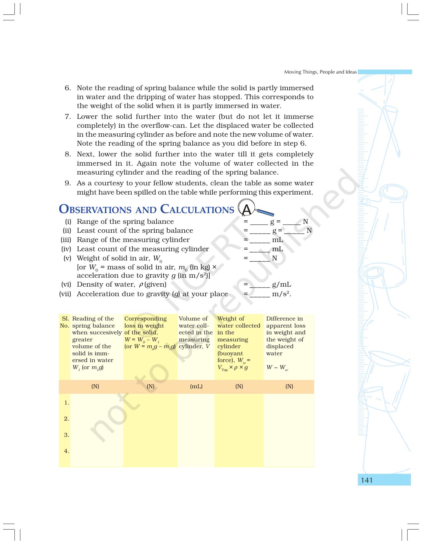 NCERT Laboratory Manuals for Class IX Science - Moving things, People and ideas - Page 25