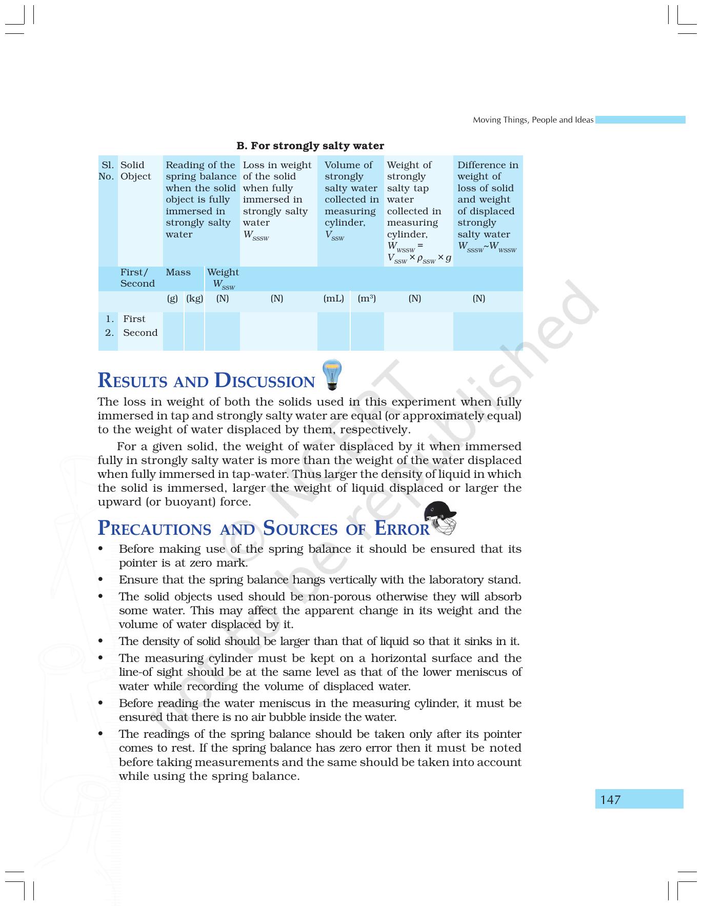 NCERT Laboratory Manuals for Class IX Science - Moving things, People and ideas - Page 31