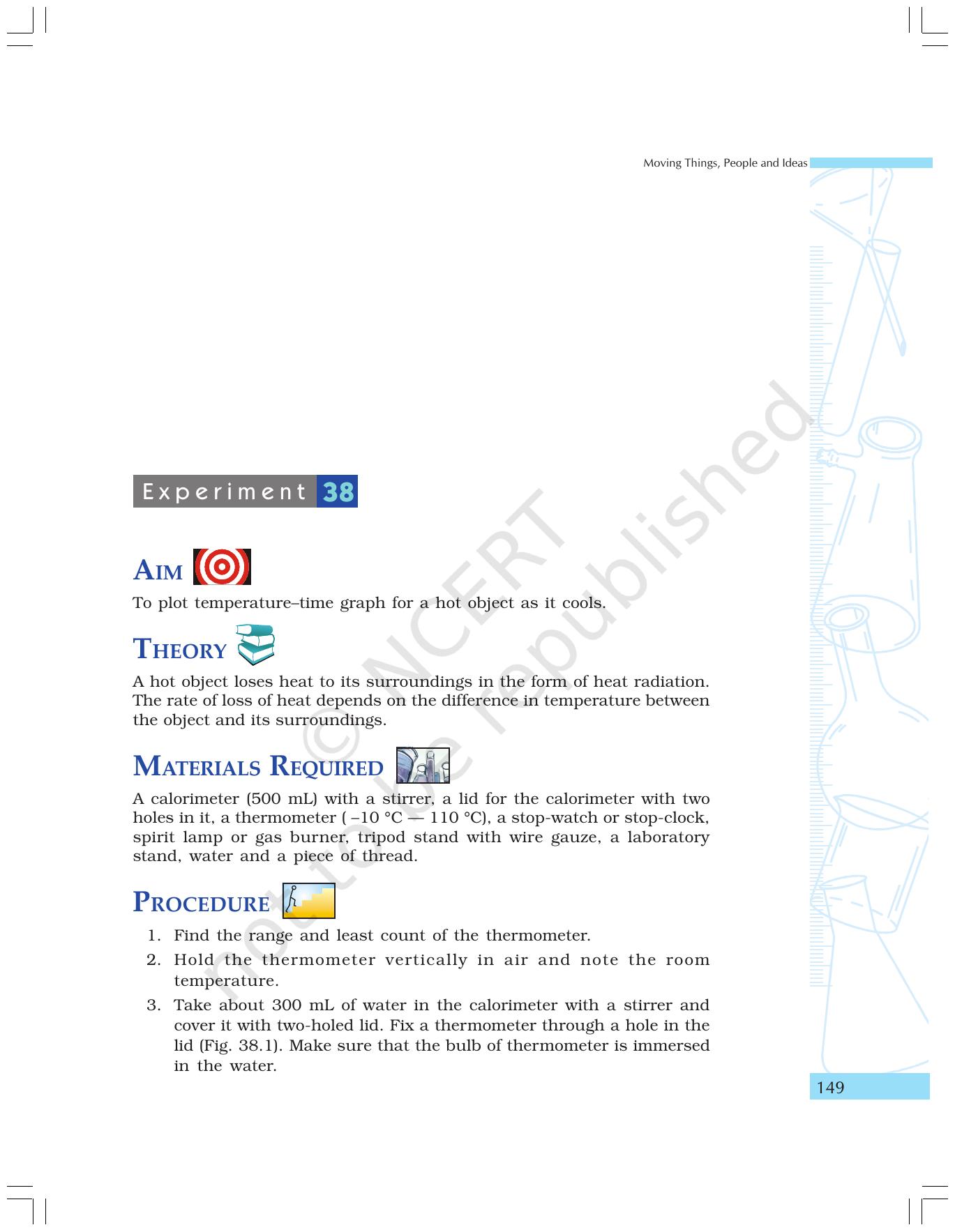 NCERT Laboratory Manuals for Class IX Science - Moving things, People and ideas - Page 33