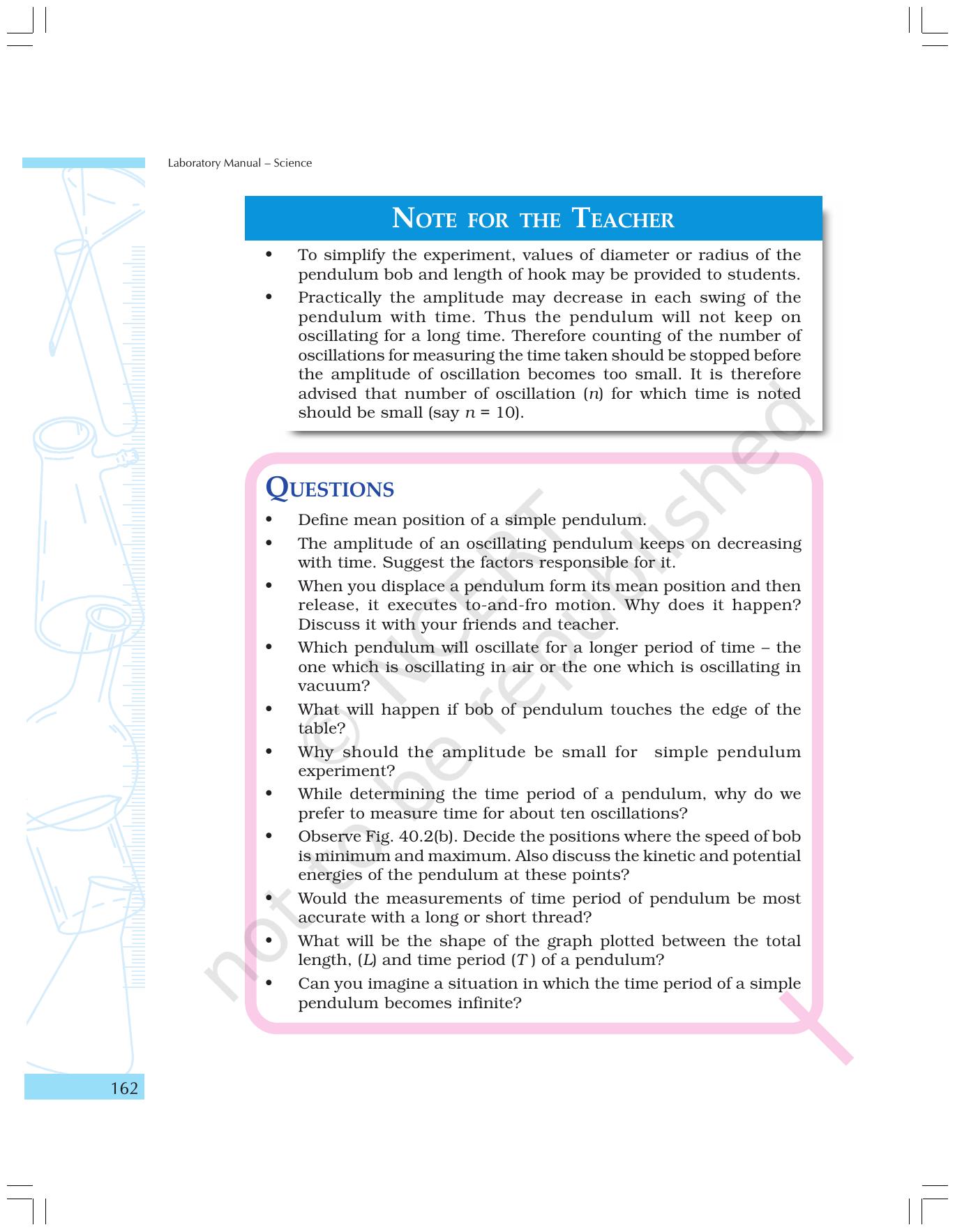NCERT Laboratory Manuals for Class IX Science - Moving things, People and ideas - Page 46