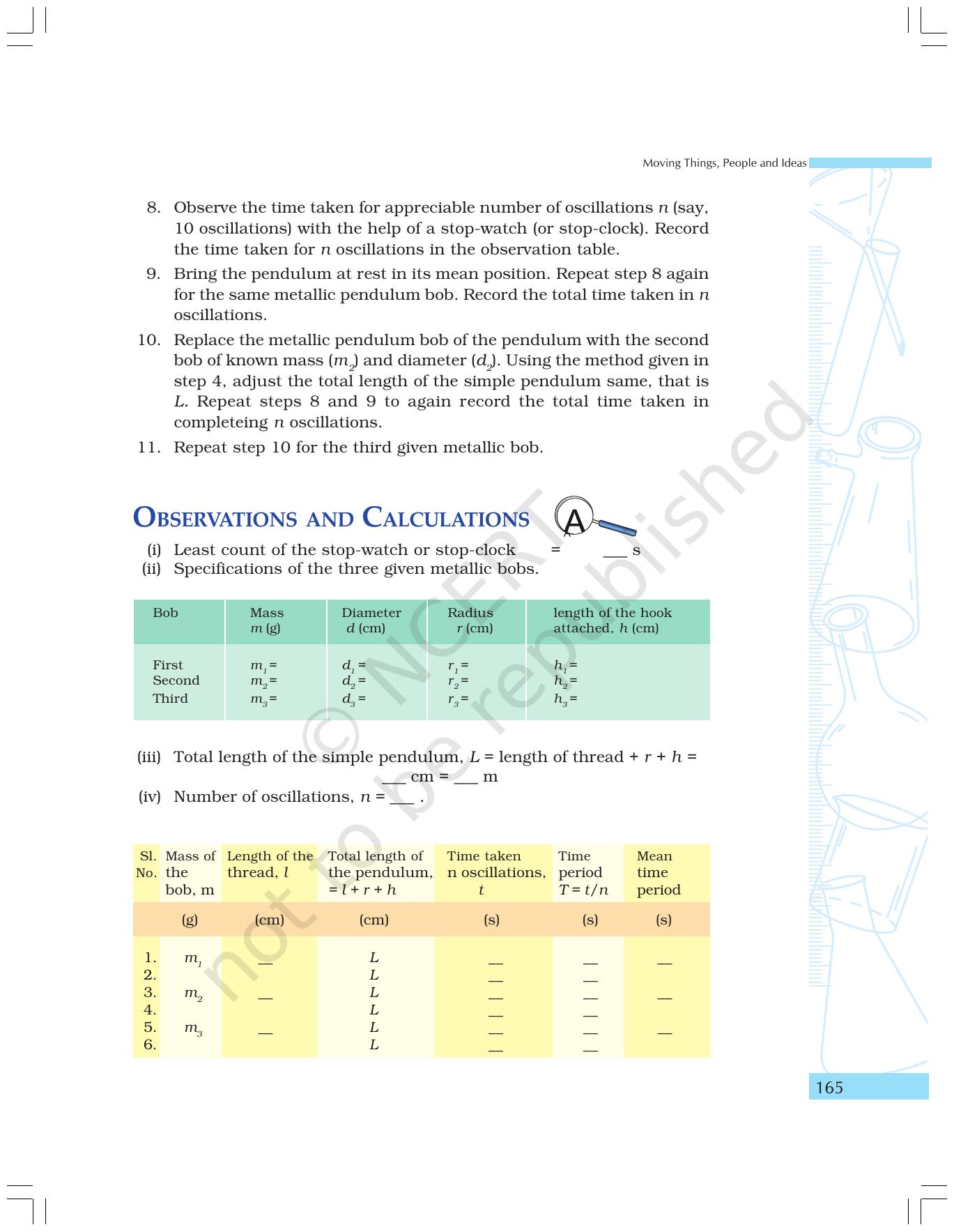 NCERT Laboratory Manuals for Class IX Science - Moving things, People and ideas - Page 49