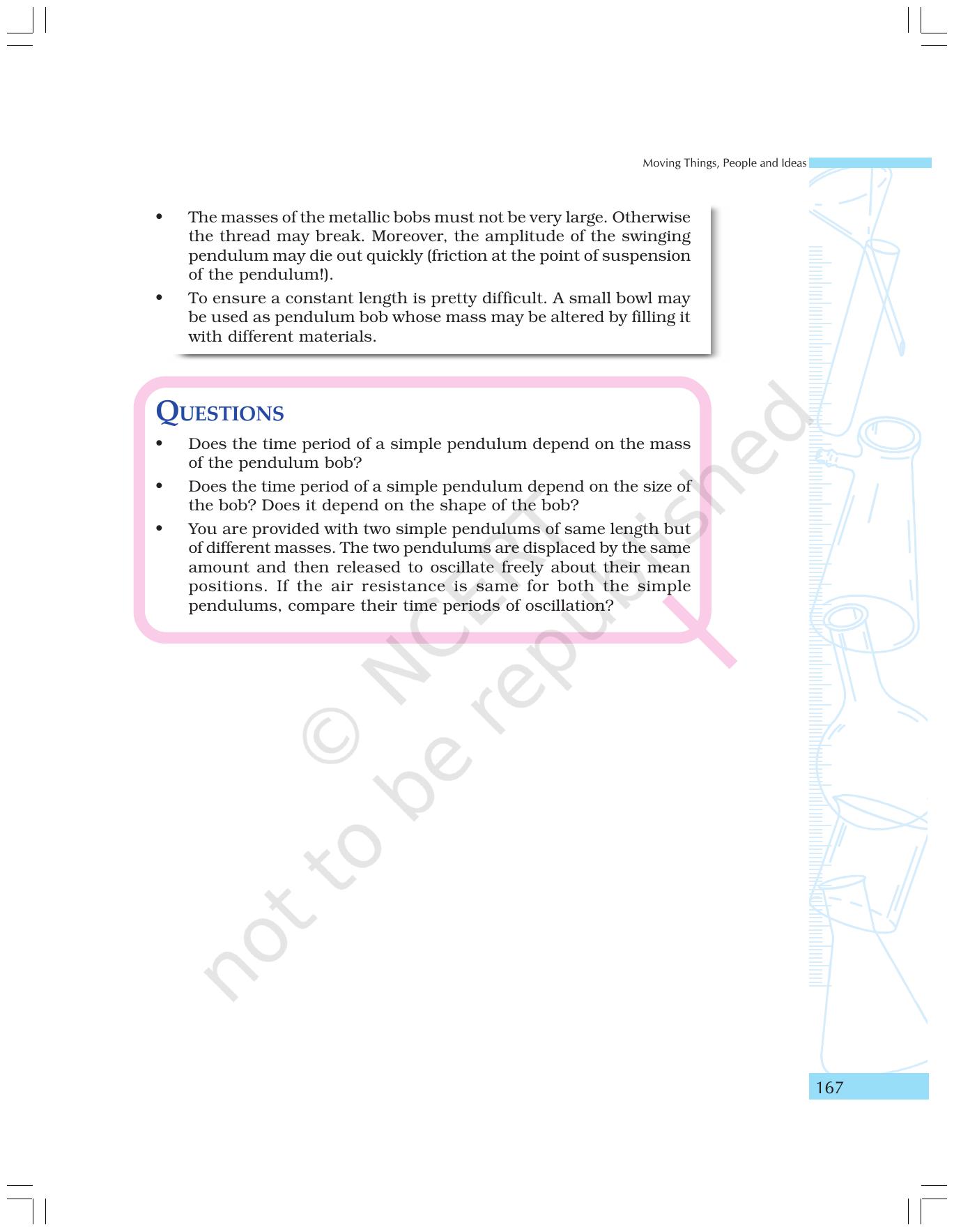 NCERT Laboratory Manuals for Class IX Science - Moving things, People and ideas - Page 51