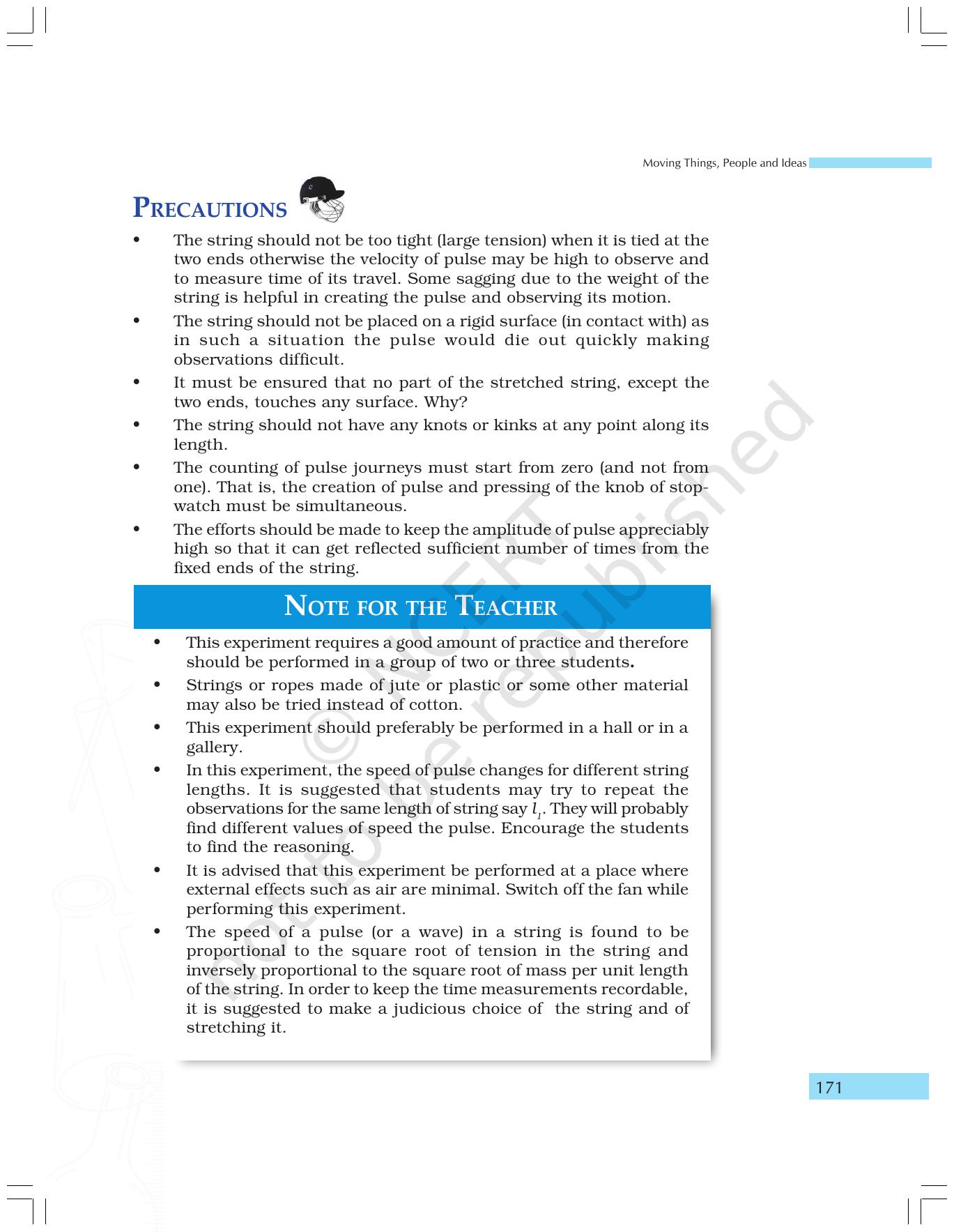 NCERT Laboratory Manuals for Class IX Science - Moving things, People and ideas - Page 55
