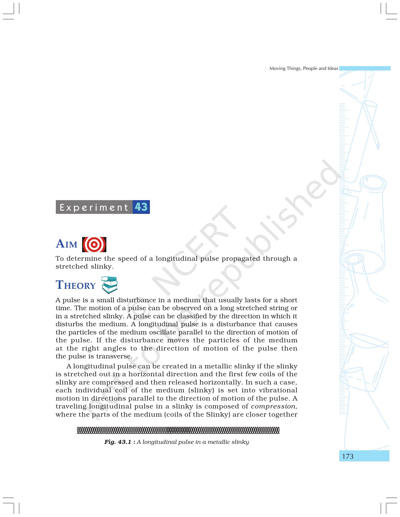 NCERT Laboratory Manuals for Class IX Science - Moving things, People and ideas - Page 57