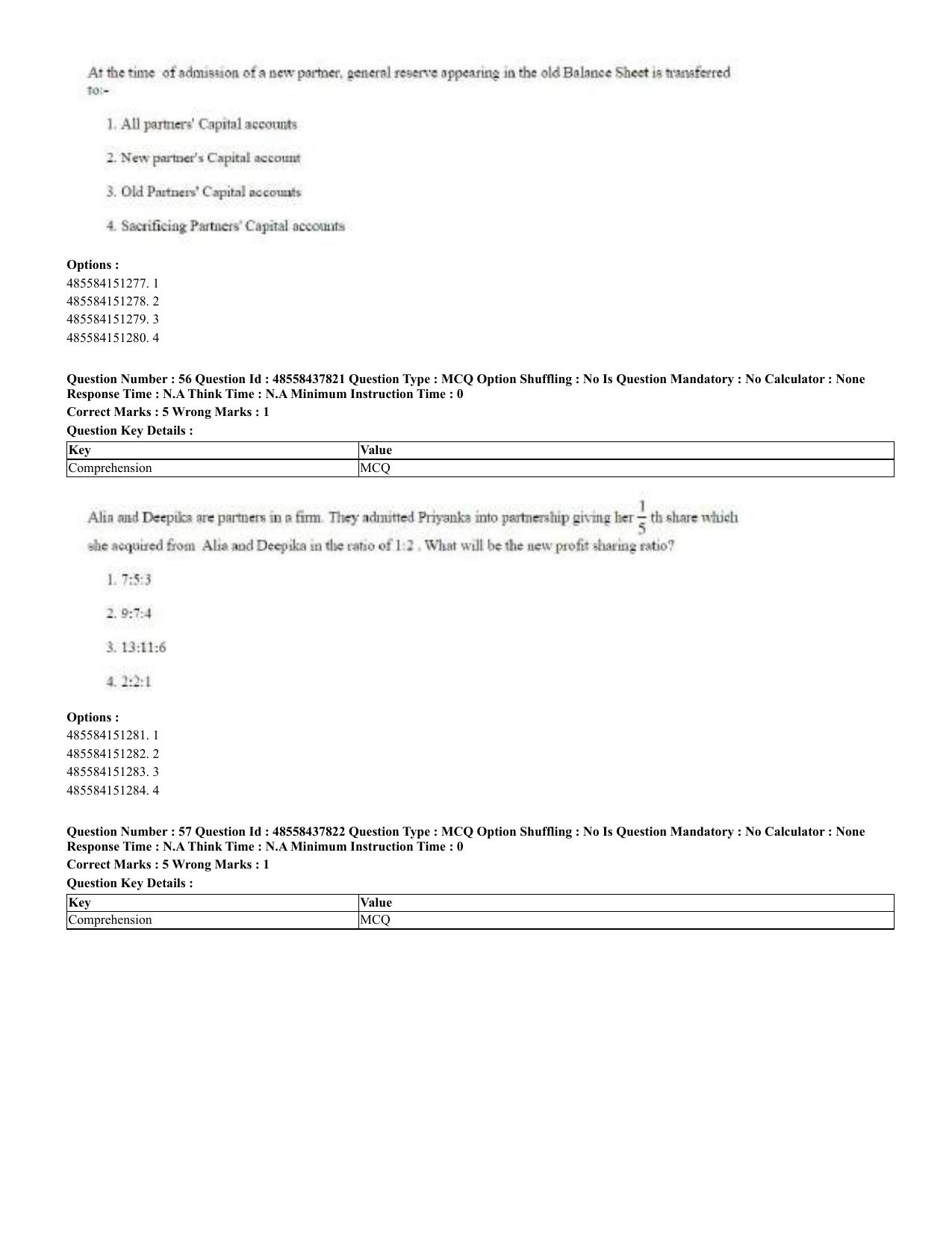 CUET 2023 English Bengali Shift 3 Question Papers - 23 Jul 2023 - Page 35