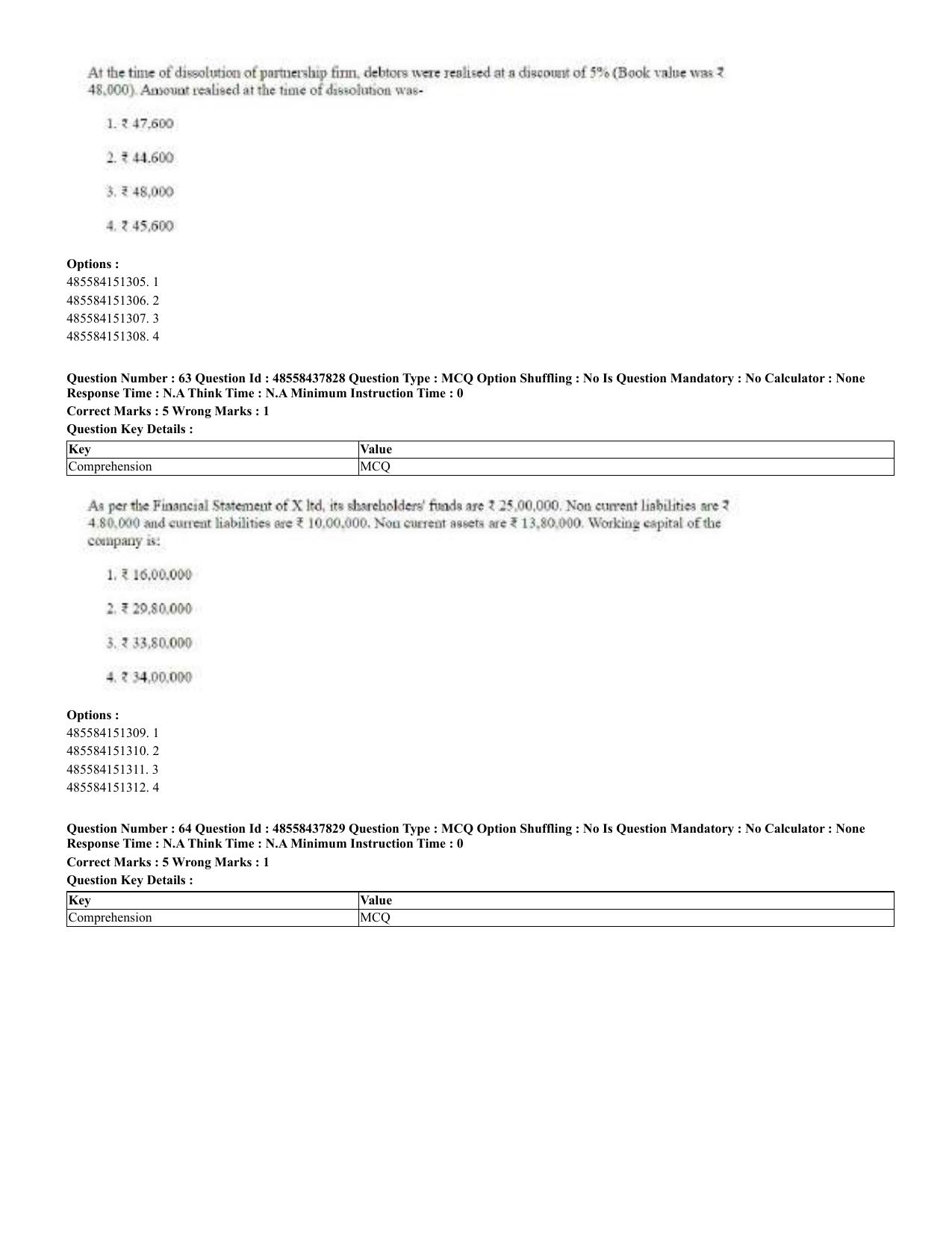 CUET 2023 English Bengali Shift 3 Question Papers - 23 Jul 2023 - Page 38
