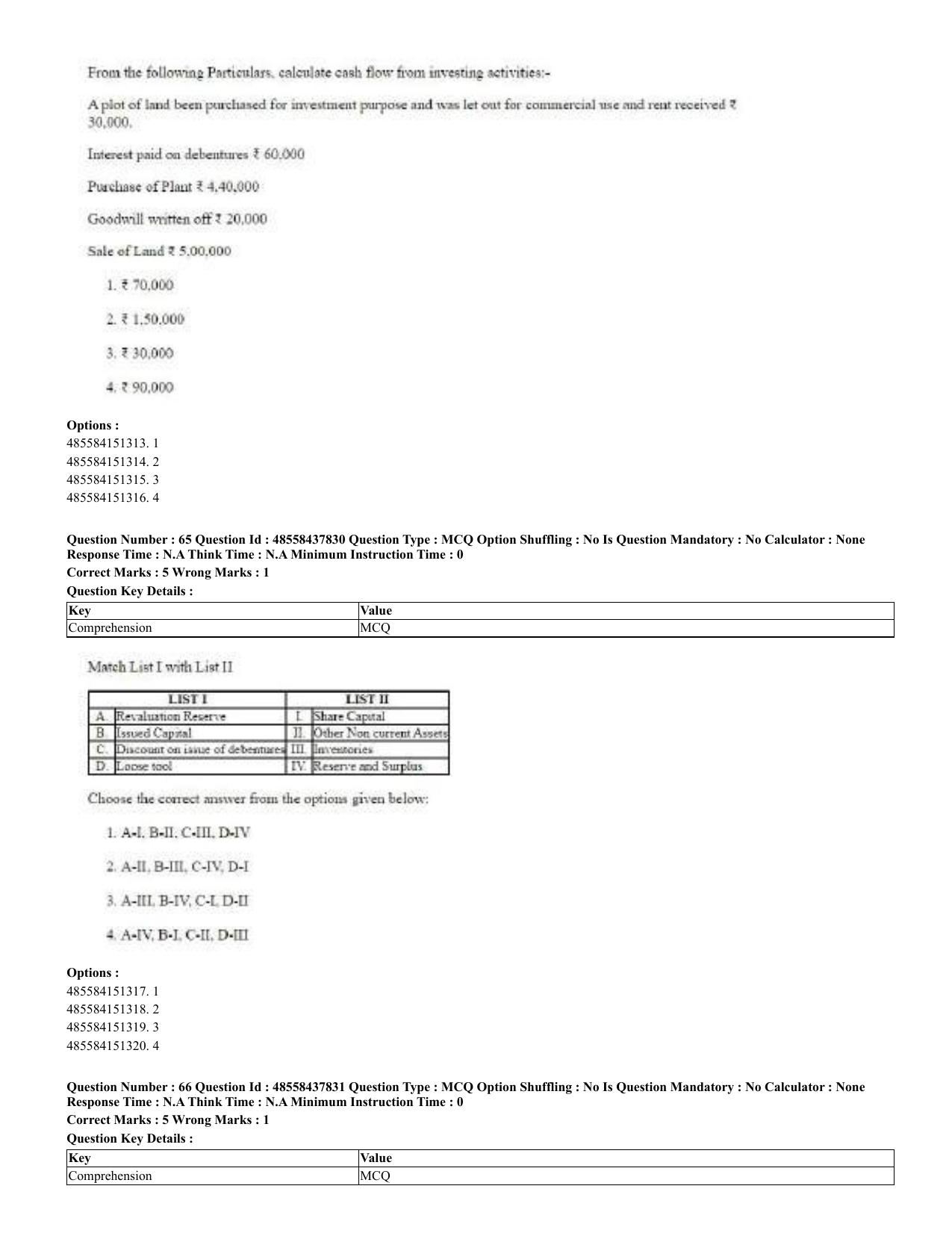CUET 2023 English Bengali Shift 3 Question Papers - 23 Jul 2023 - Page 39